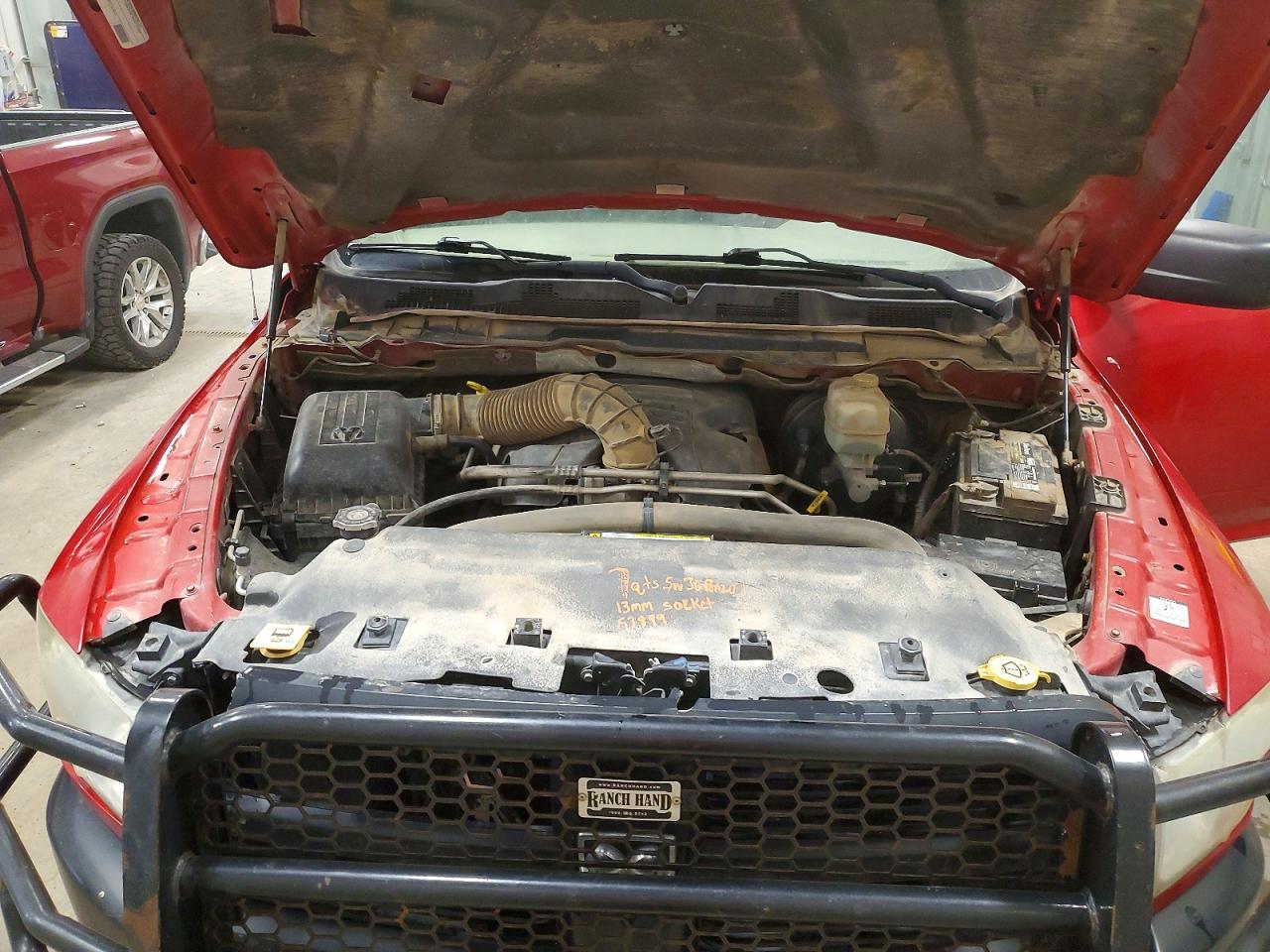 2012 Dodge Ram 2500 St Red vin: 3C6LD5AT3CG190441