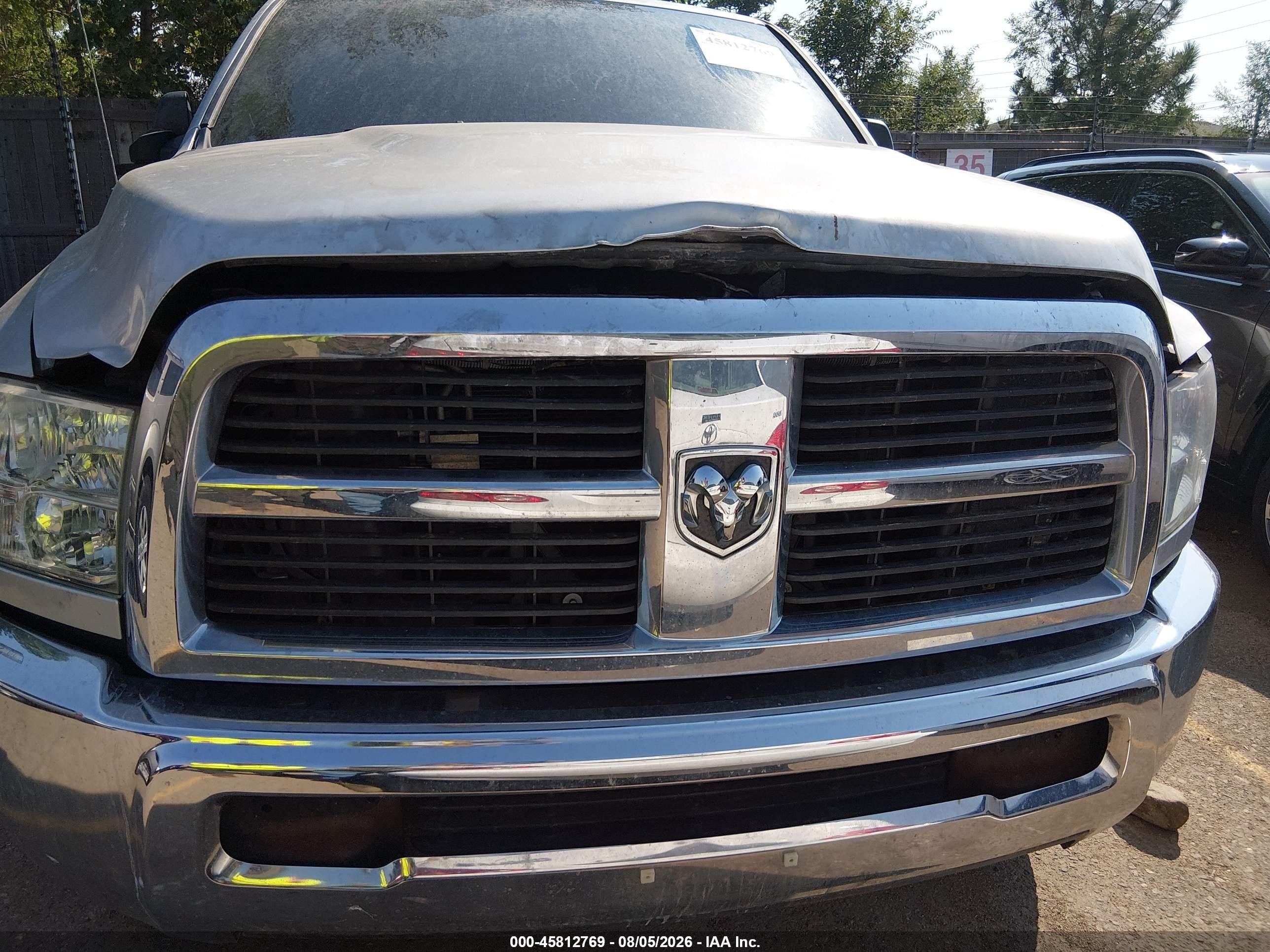 2012 Ram 2500 St Silver vin: 3C6LD5AT8CG324568