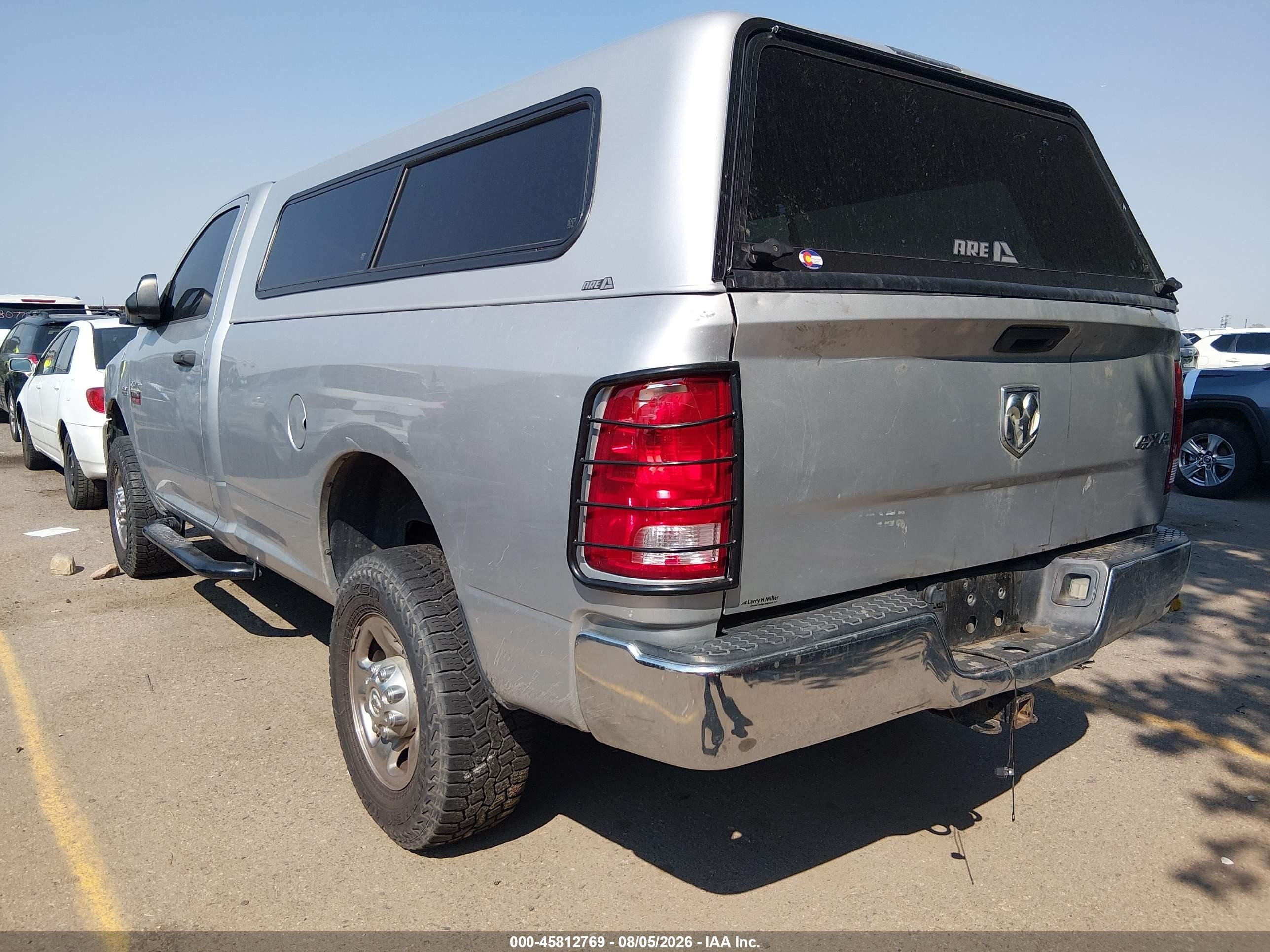 2012 Ram 2500 St Silver vin: 3C6LD5AT8CG324568