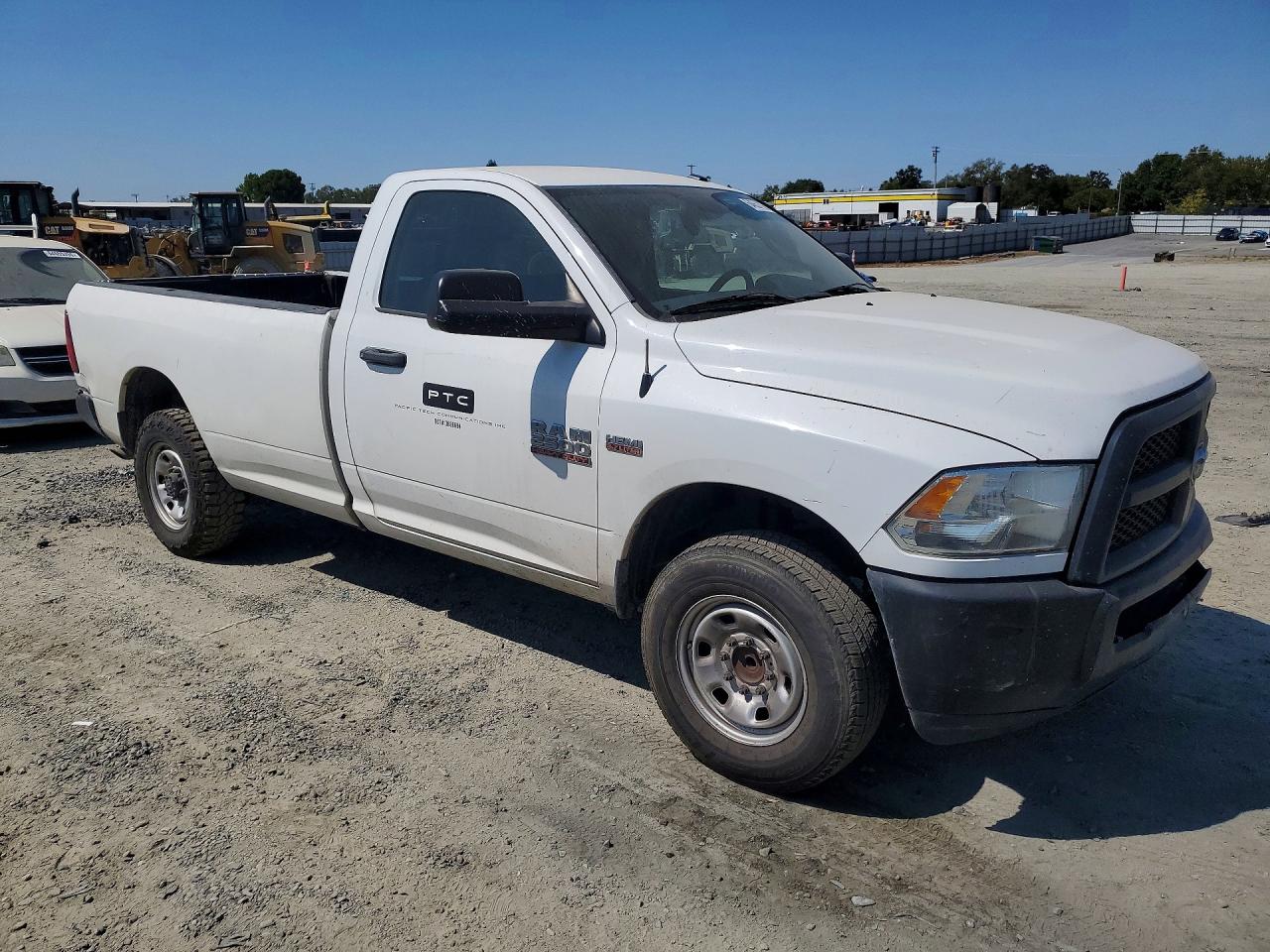 2015 Ram 2500 St White vin: 3C6LR4AT1FG704934