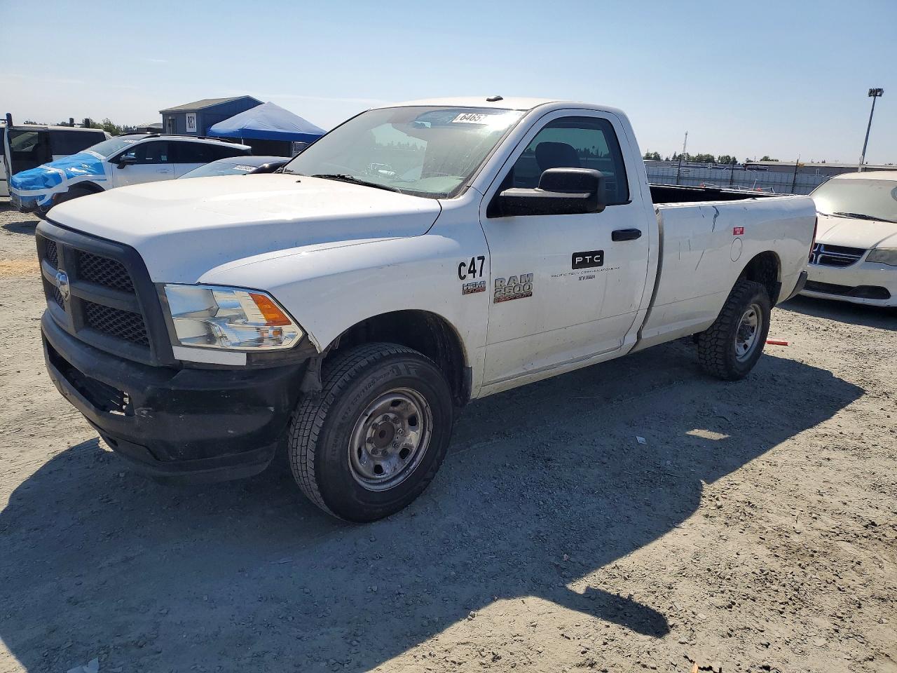 2015 Ram 2500 St White vin: 3C6LR4AT1FG704934
