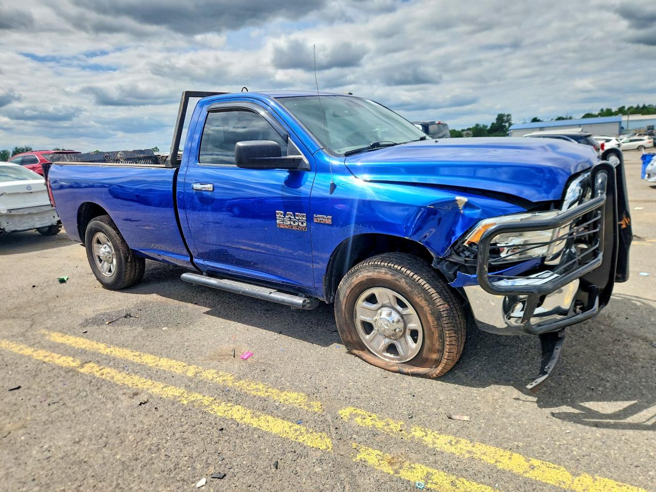 2014 Ram 2500 Slt Blue vin: 3C6LR4BT5EG204305