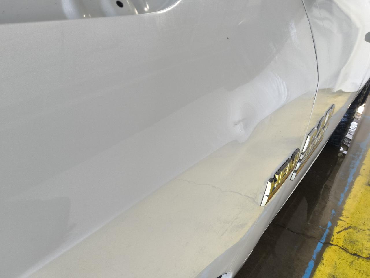 2014 Ram 2500 St White vin: 3C6LR5AT3EG319122 Damage: Left Front Fender, Multiple Dents/Paint Damage, 3