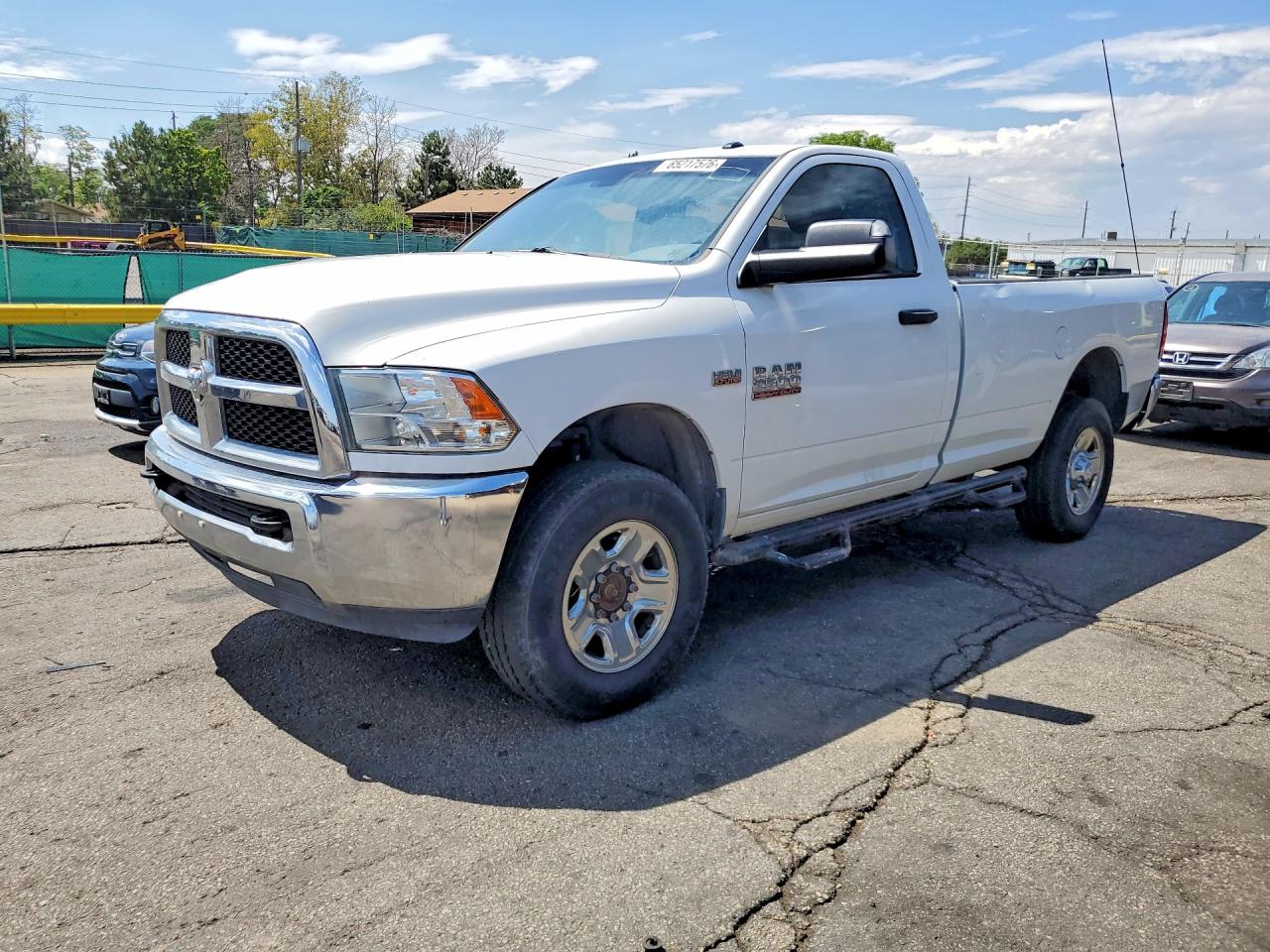 2015 Ram 2500 St White vin: 3C6LR5AT6FG656515