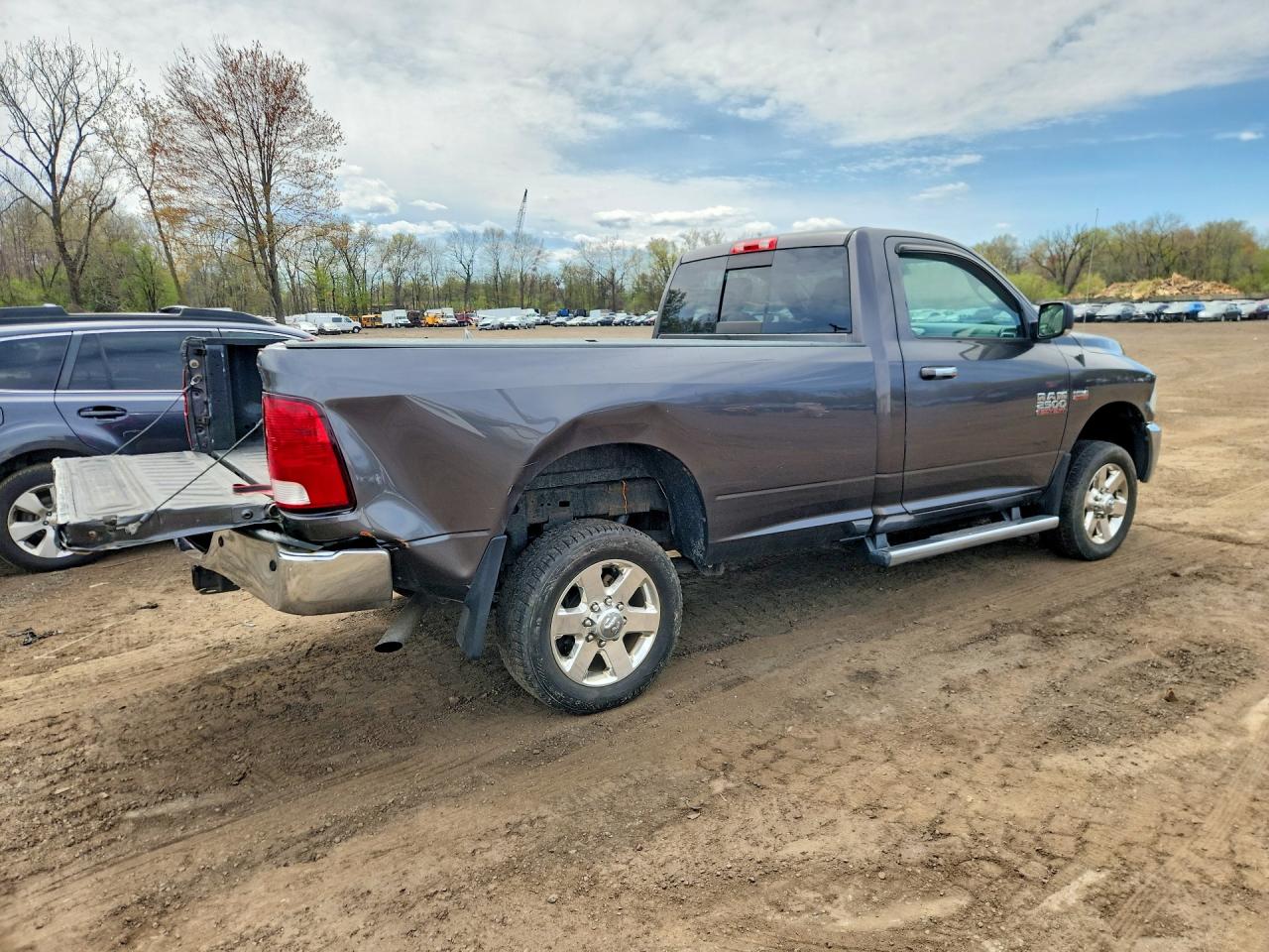 2014 Ram 2500 Slt Серый vin: 3C6LR5BT0EG284456
