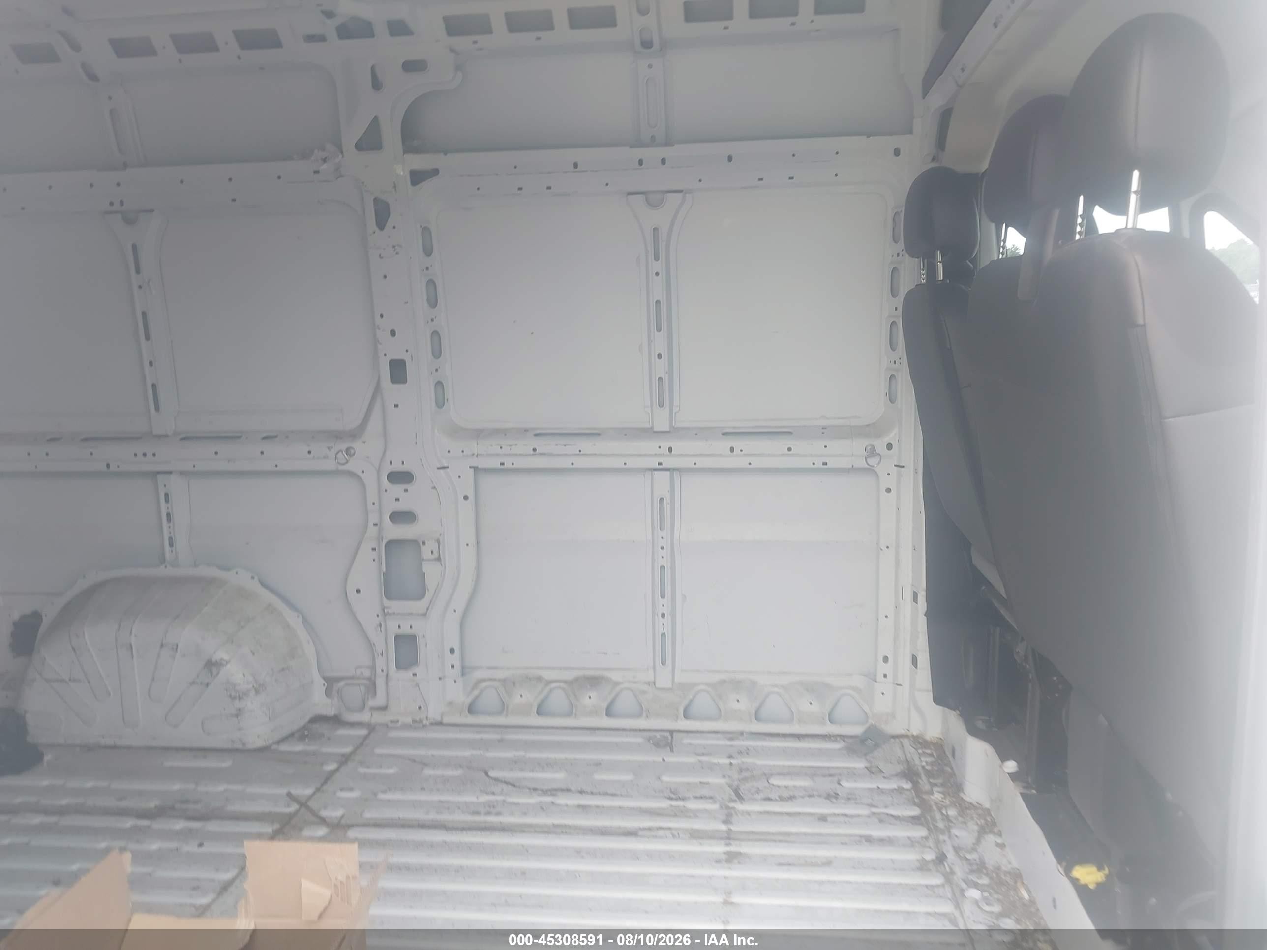 2023 Ram Promaster 2500 High Roof 136 Wb White vin: 3C6LRVCG3PE551833