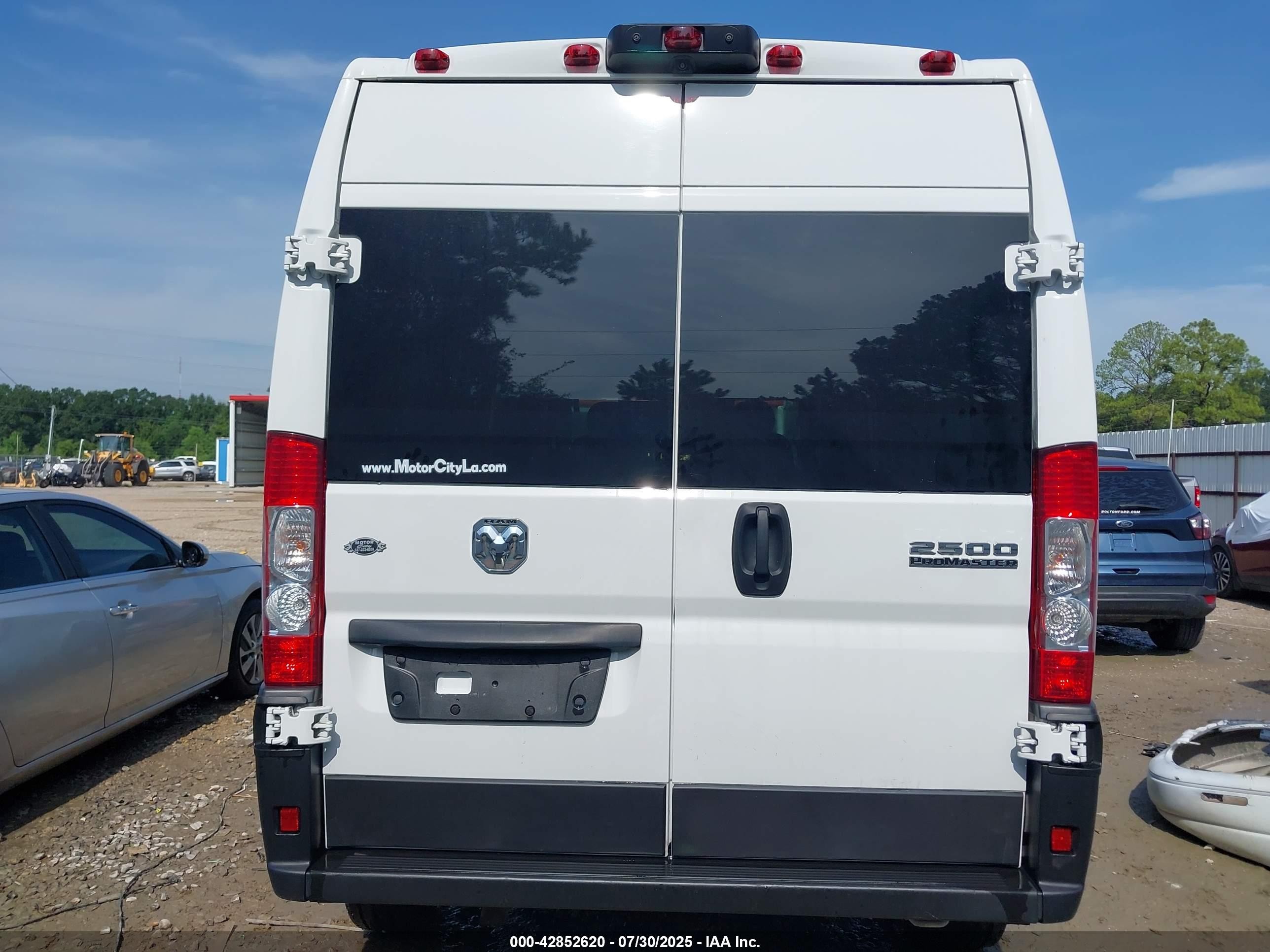 2023 Ram Promaster 2500 High Roof 159 Wb White vin: 3C6LRVDG0PE579278