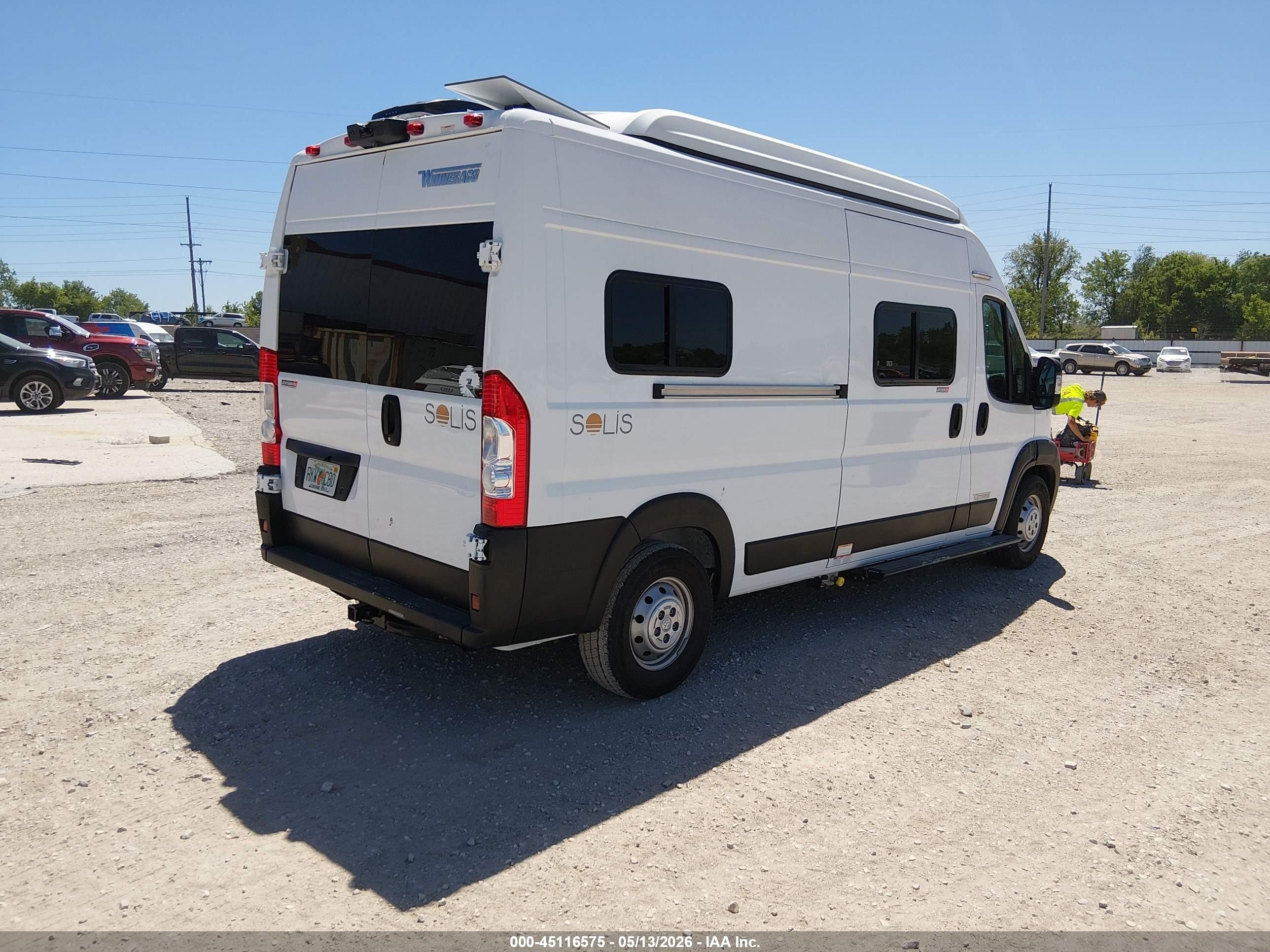 2022 Ram Promaster 2500   White vin: 3C6LRVDG1NE125604