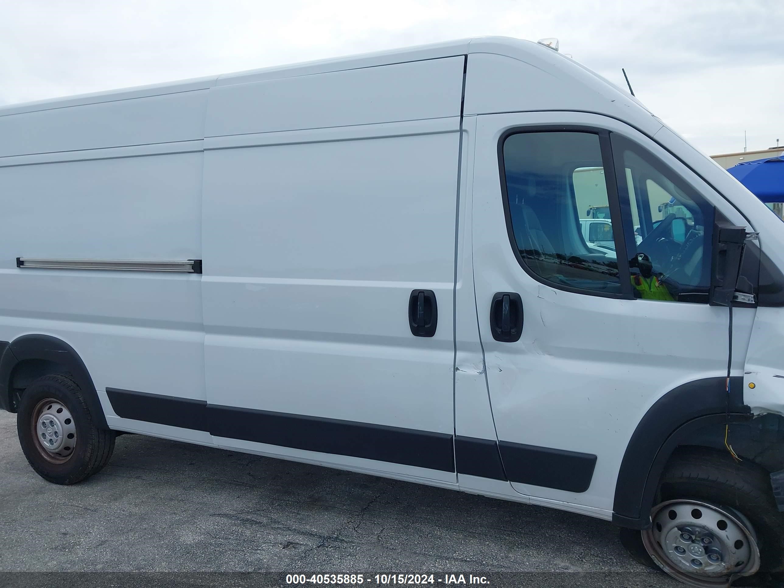 2023 Ram Promaster 2500 High Roof 159 Wb Белый vin: 3C6LRVDG1PE594145
