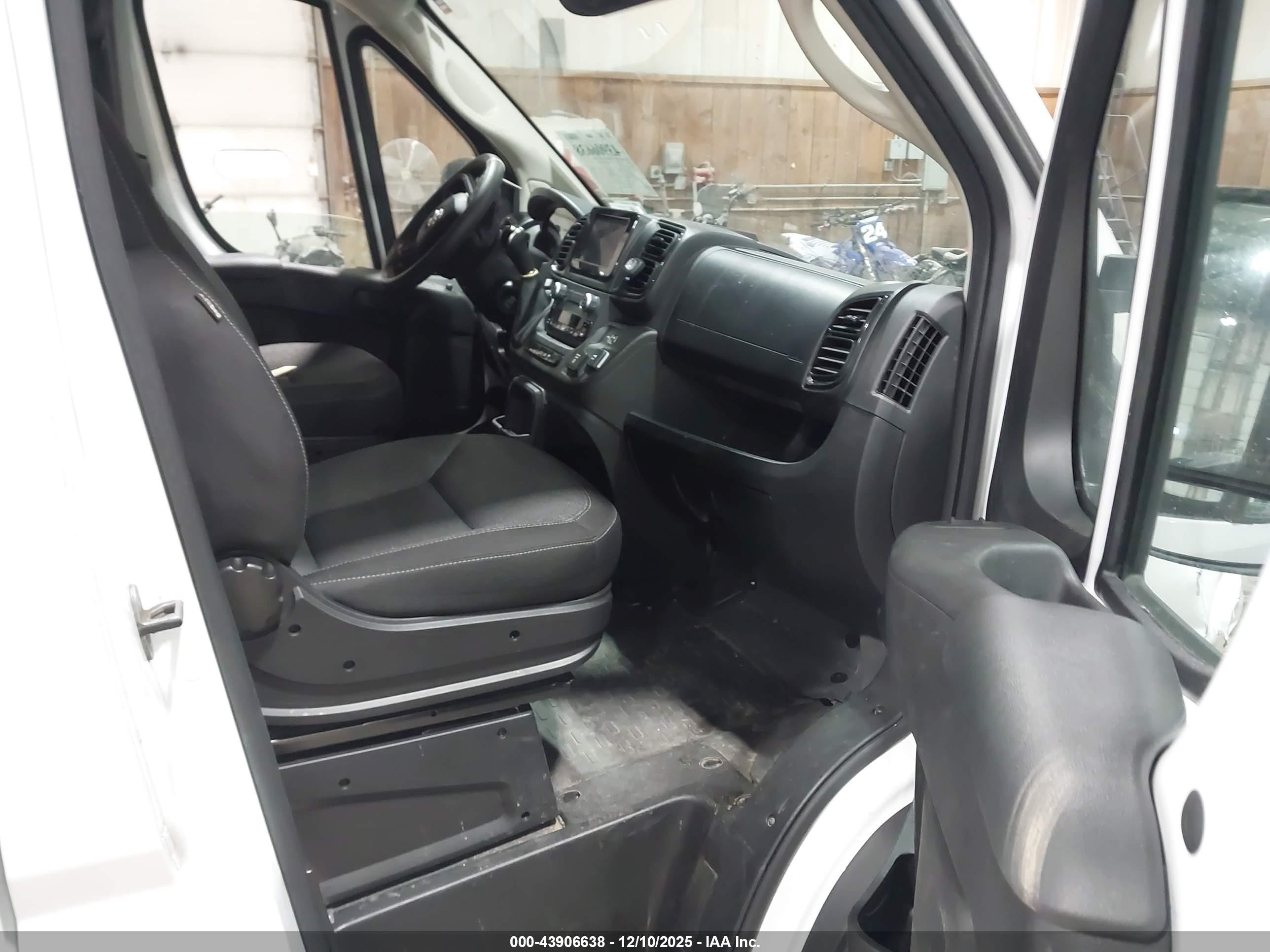 2023 Ram Promaster 2500 High Roof 159 Wb White vin: 3C6LRVDG4PE511761