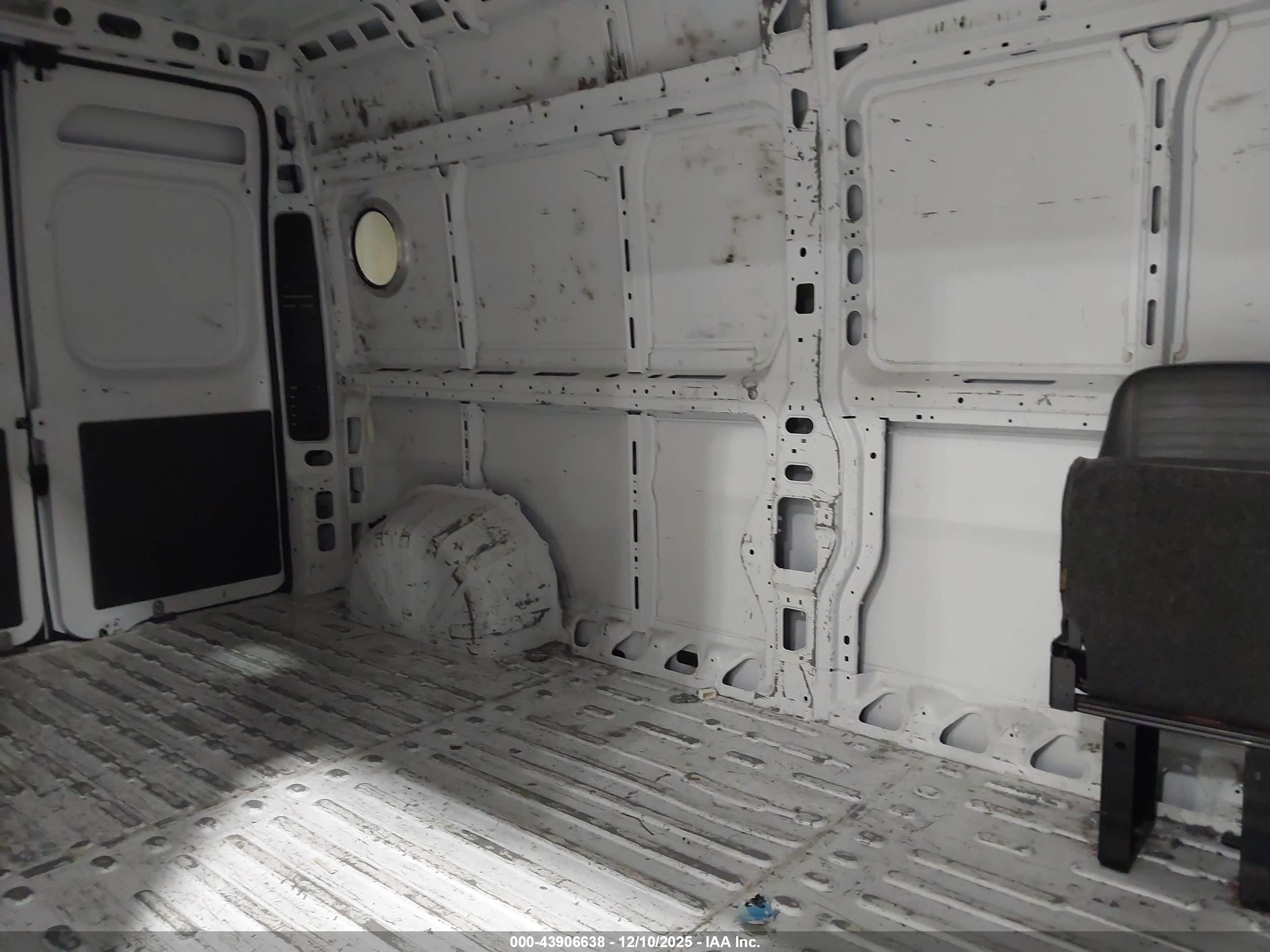 2023 Ram Promaster 2500 High Roof 159 Wb White vin: 3C6LRVDG4PE511761