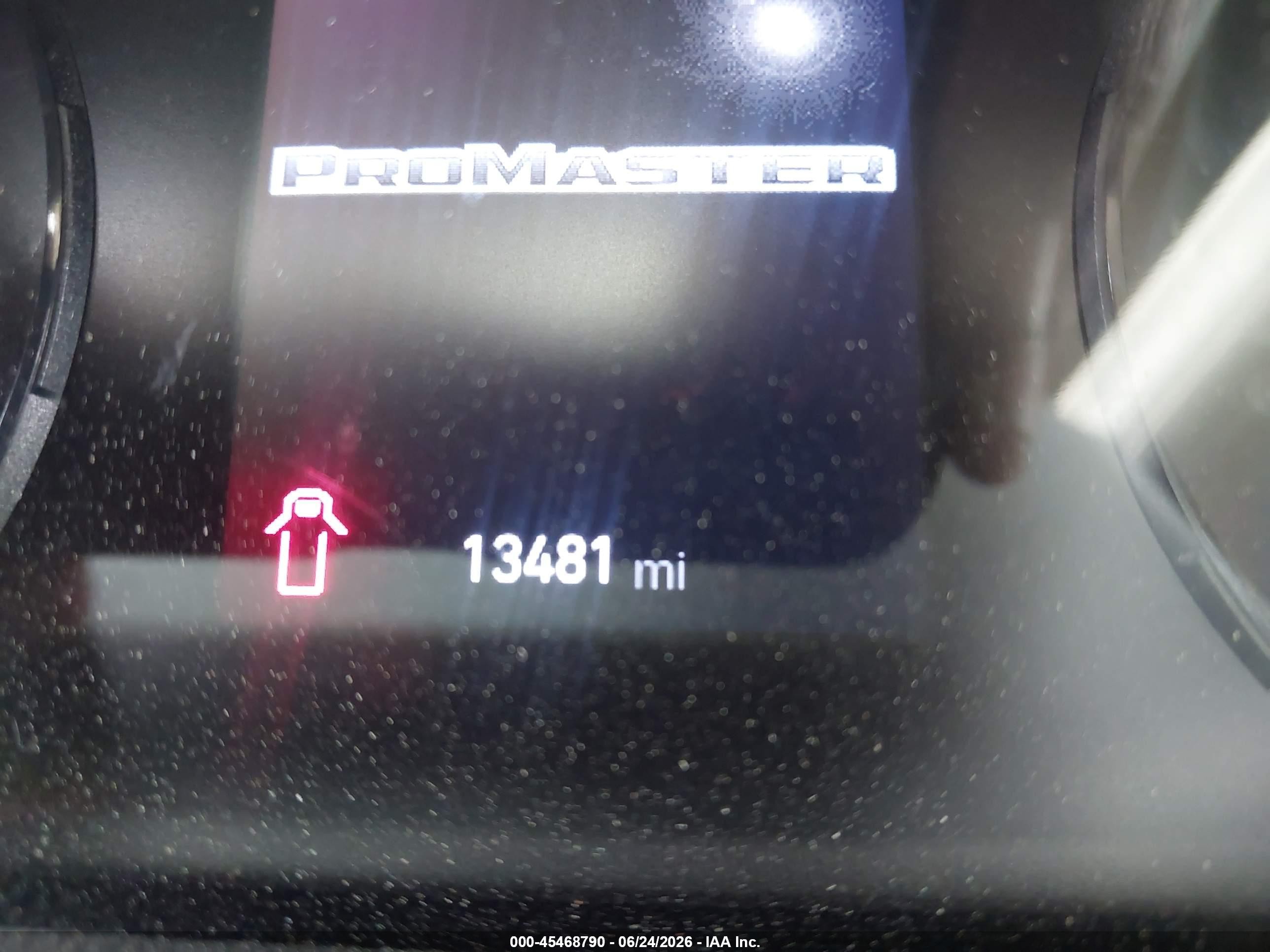 2025 Ram Promaster 2500 Tradesman High Roof 159 Wb W/pass Seat White vin: 3C6LRVDG7SE560591