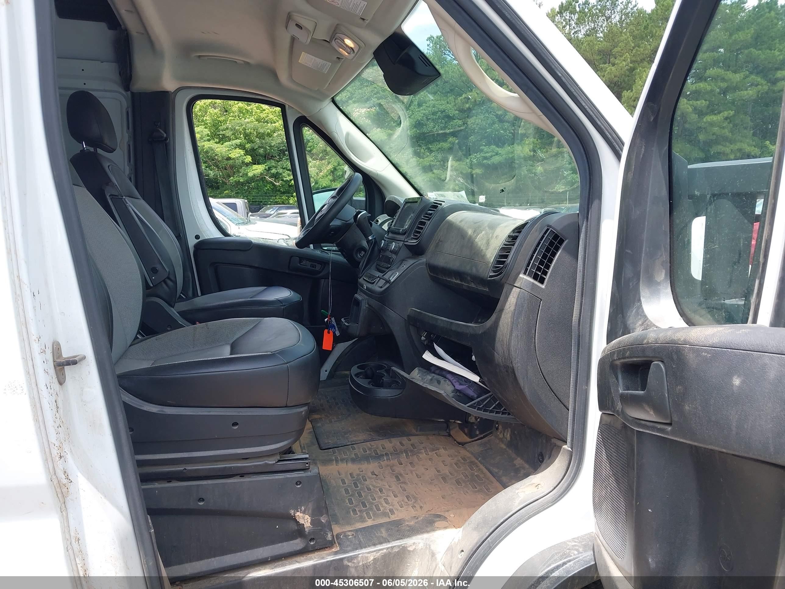 2023 Ram Promaster 2500 High Roof 159 Wb Белый vin: 3C6LRVDG8PE548943