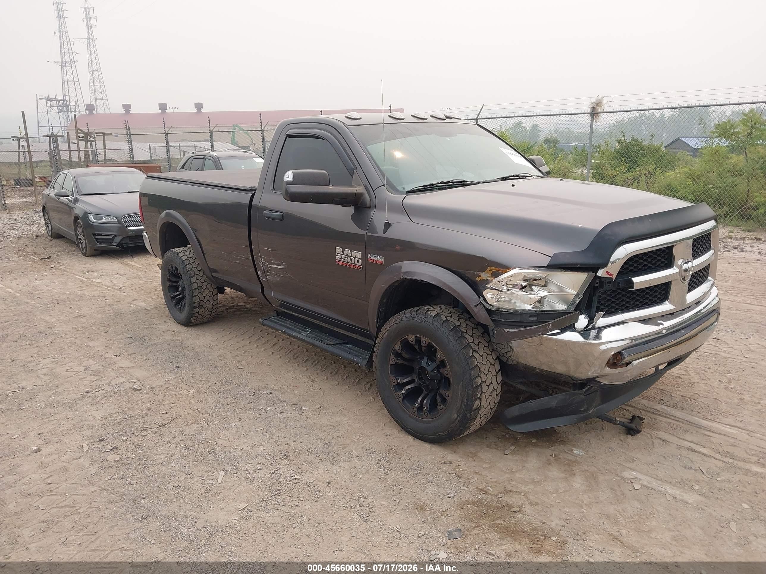 2014 Ram 2500 Tradesman Black vin: 3C6MR5AJ6EG239770