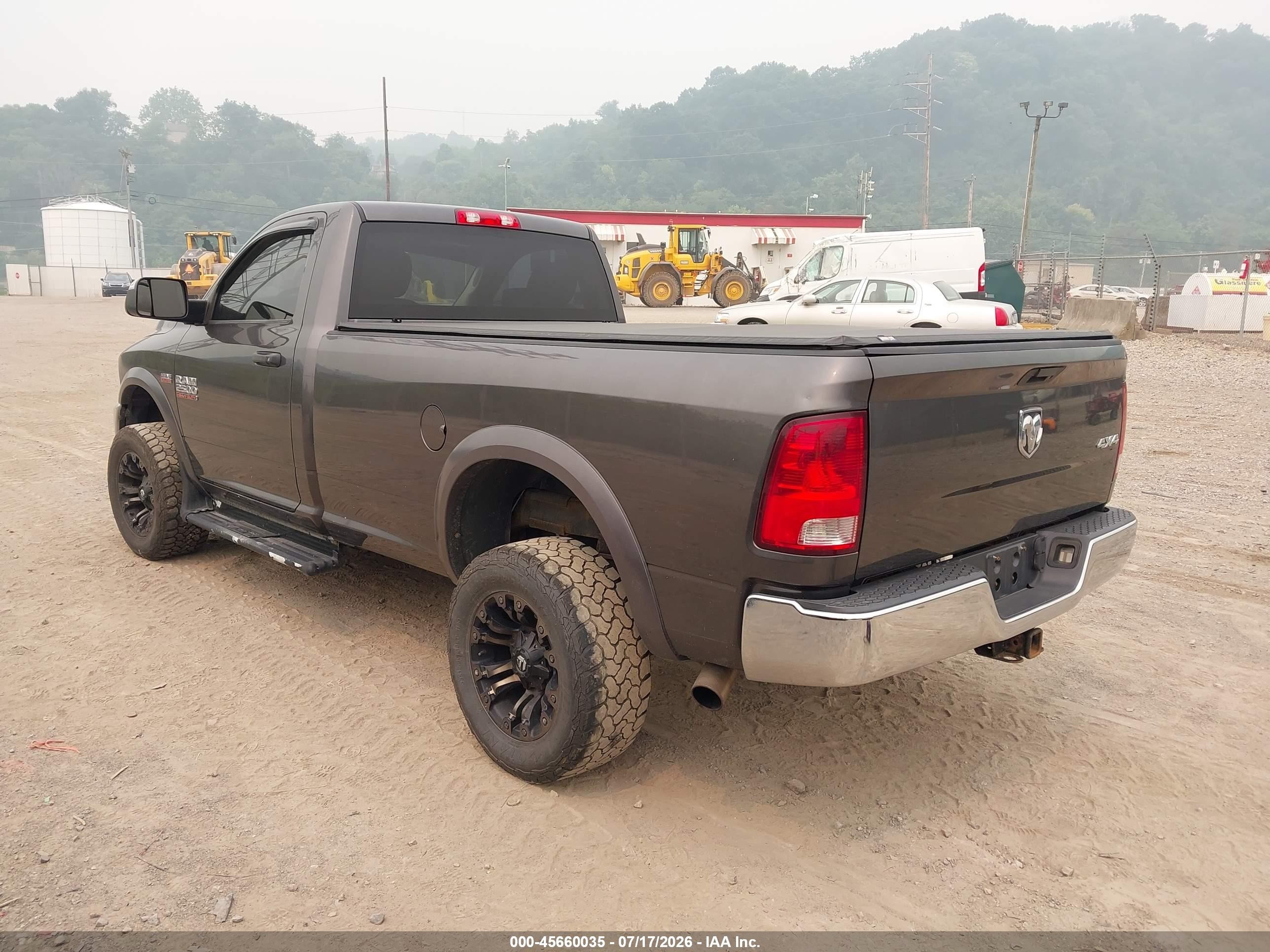2014 Ram 2500 Tradesman Black vin: 3C6MR5AJ6EG239770