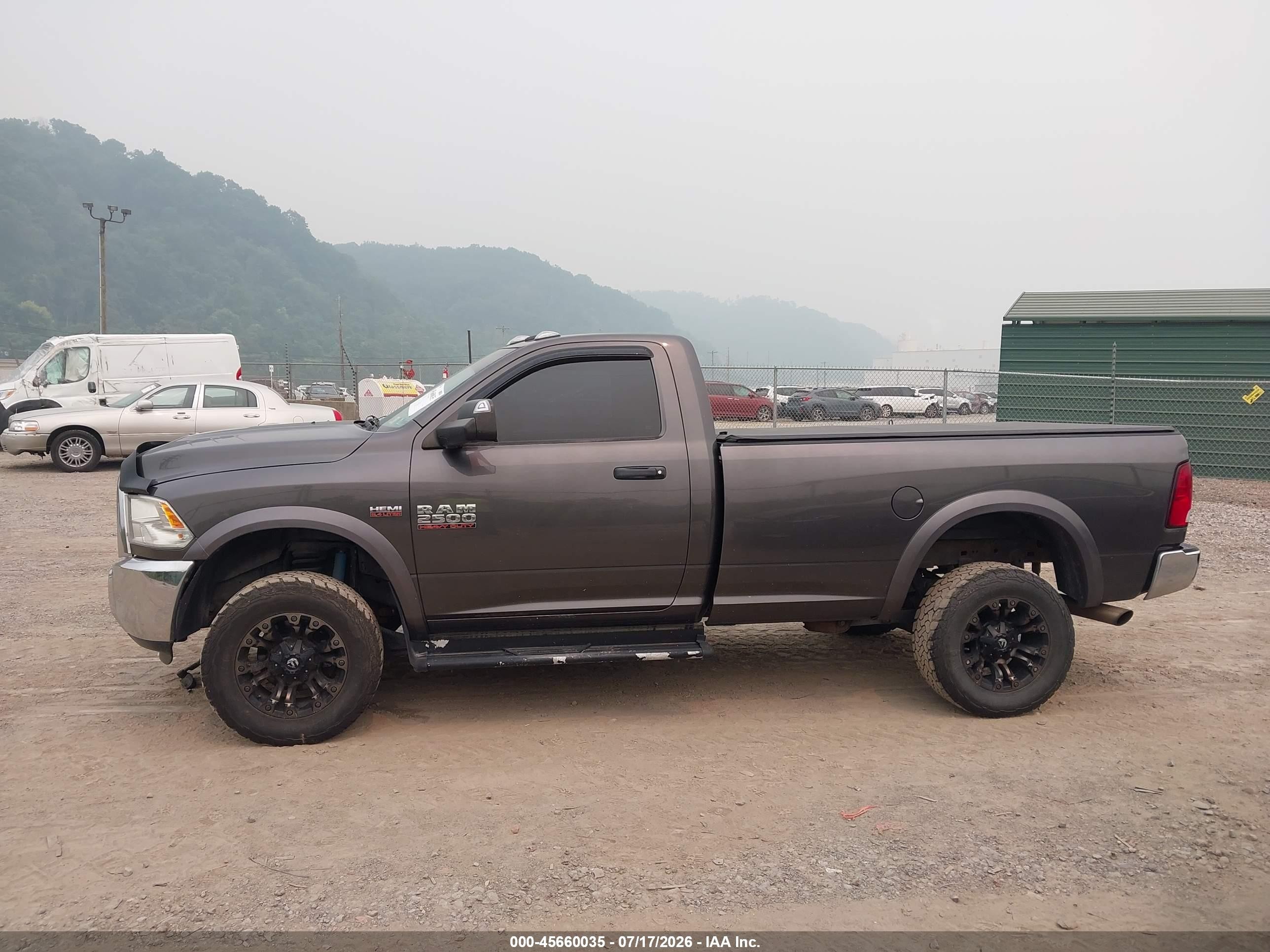 2014 Ram 2500 Tradesman Black vin: 3C6MR5AJ6EG239770