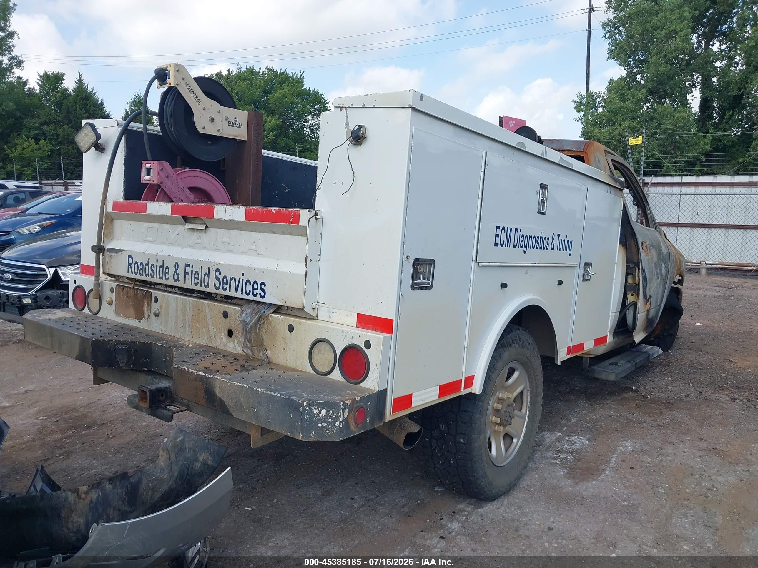 2014 Ram 2500 Tradesman Белый vin: 3C6MR5AL0EG217135