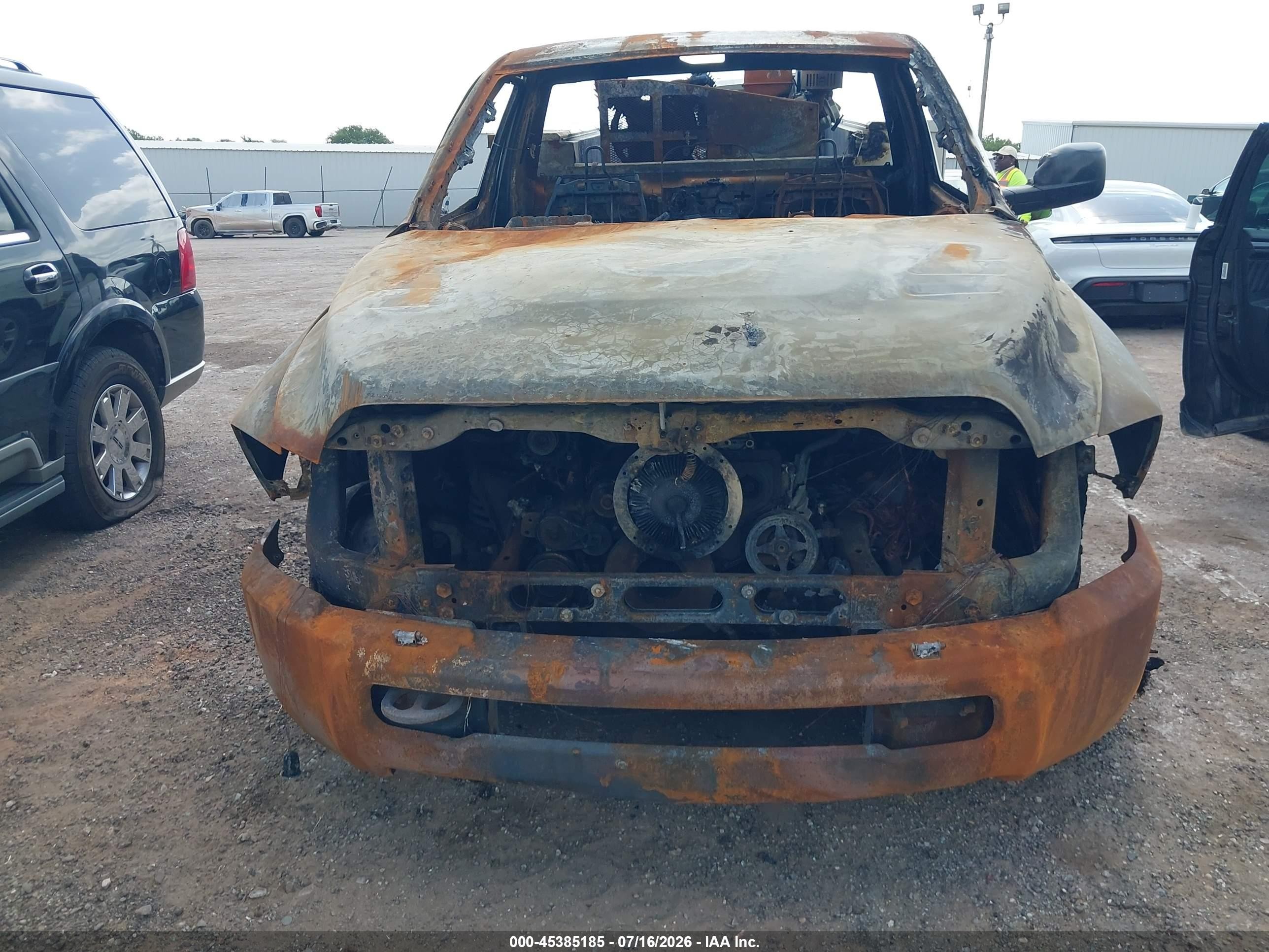 2014 Ram 2500 Tradesman Белый vin: 3C6MR5AL0EG217135