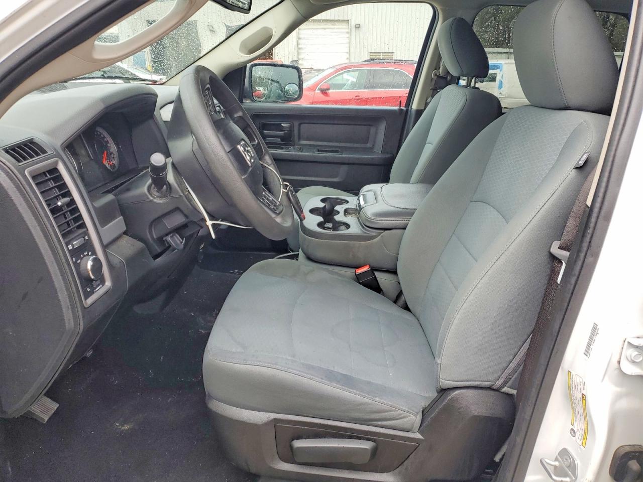 2019 Ram 1500 Classic Tradesman White vin: 3C6RR6KG7KG675859
