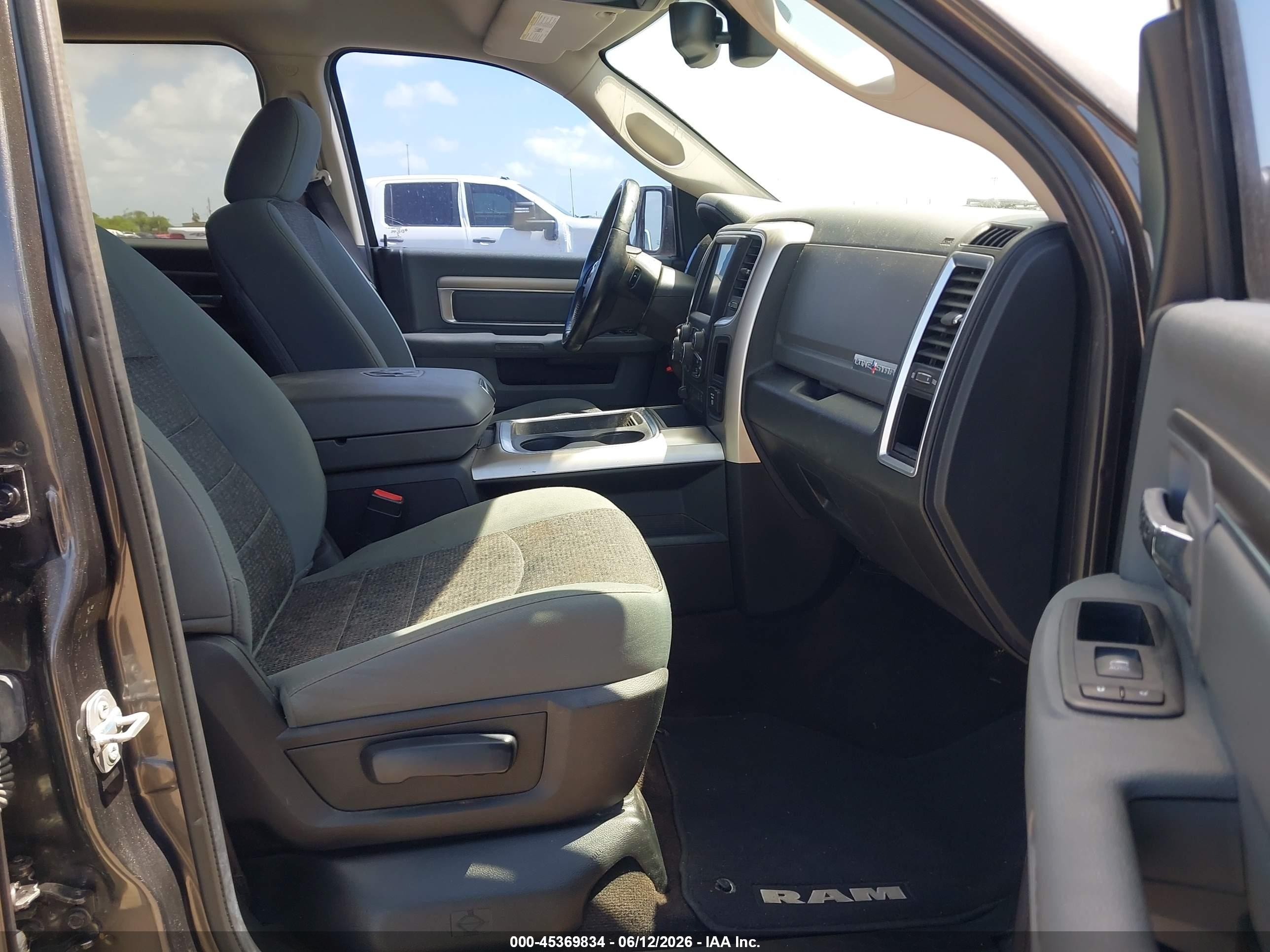 2017 Ram 1500 Lone Star  4x2 5'7 Box Gray vin: 3C6RR6LT0HG542364