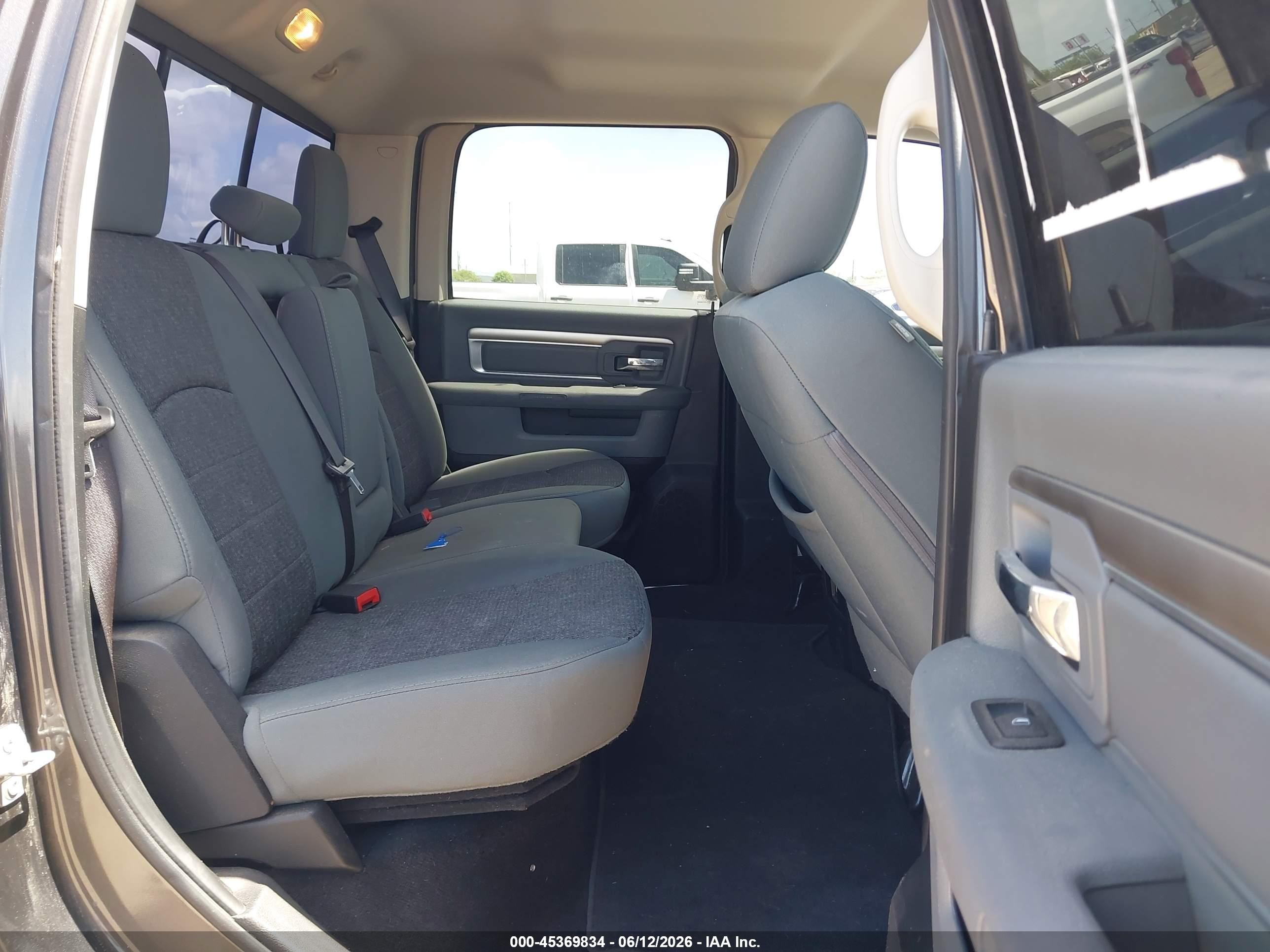 2017 Ram 1500 Lone Star  4x2 5'7 Box Gray vin: 3C6RR6LT0HG542364