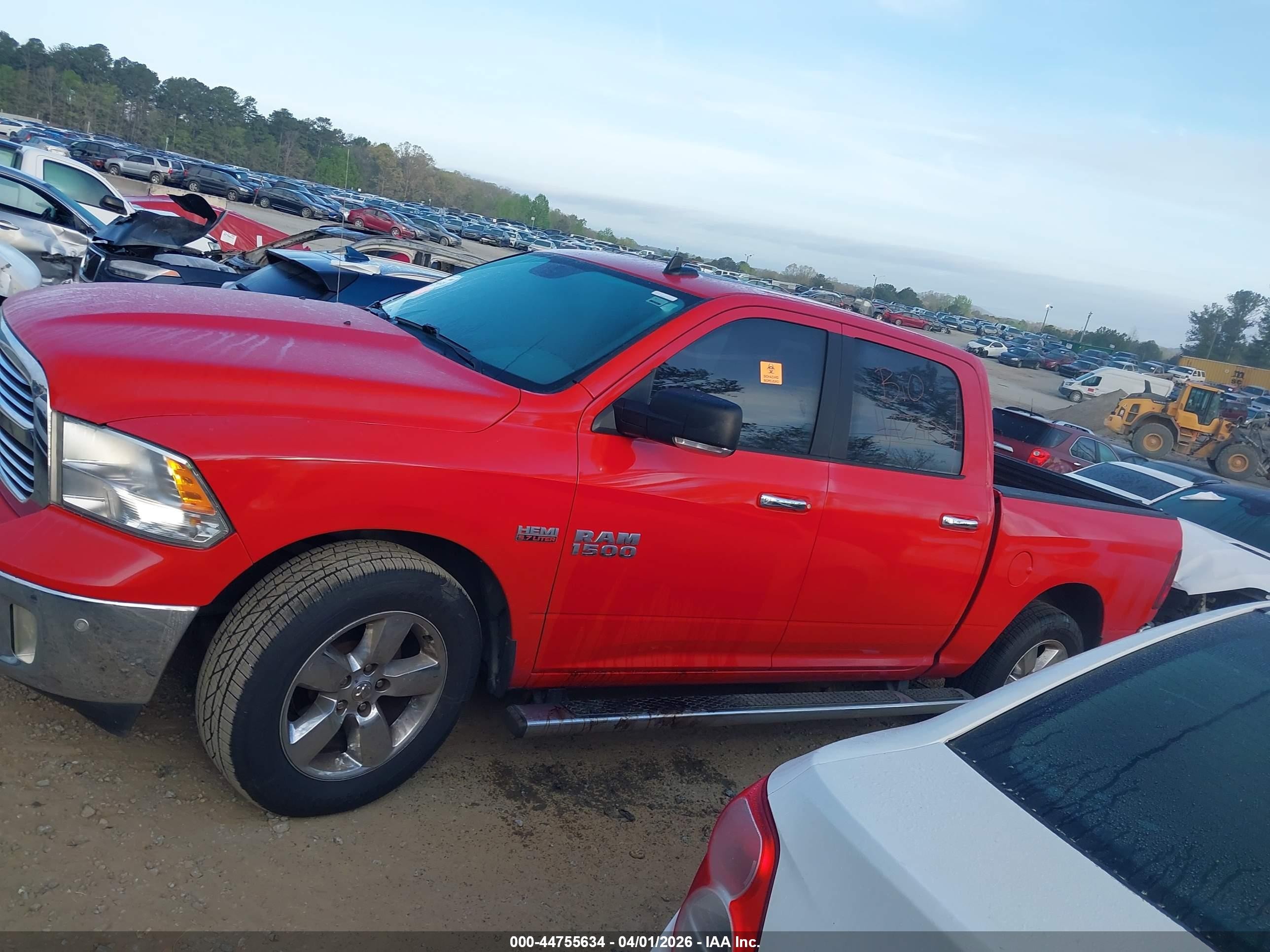 2016 Ram 1500 Big Horn Red vin: 3C6RR6LT8GG360278