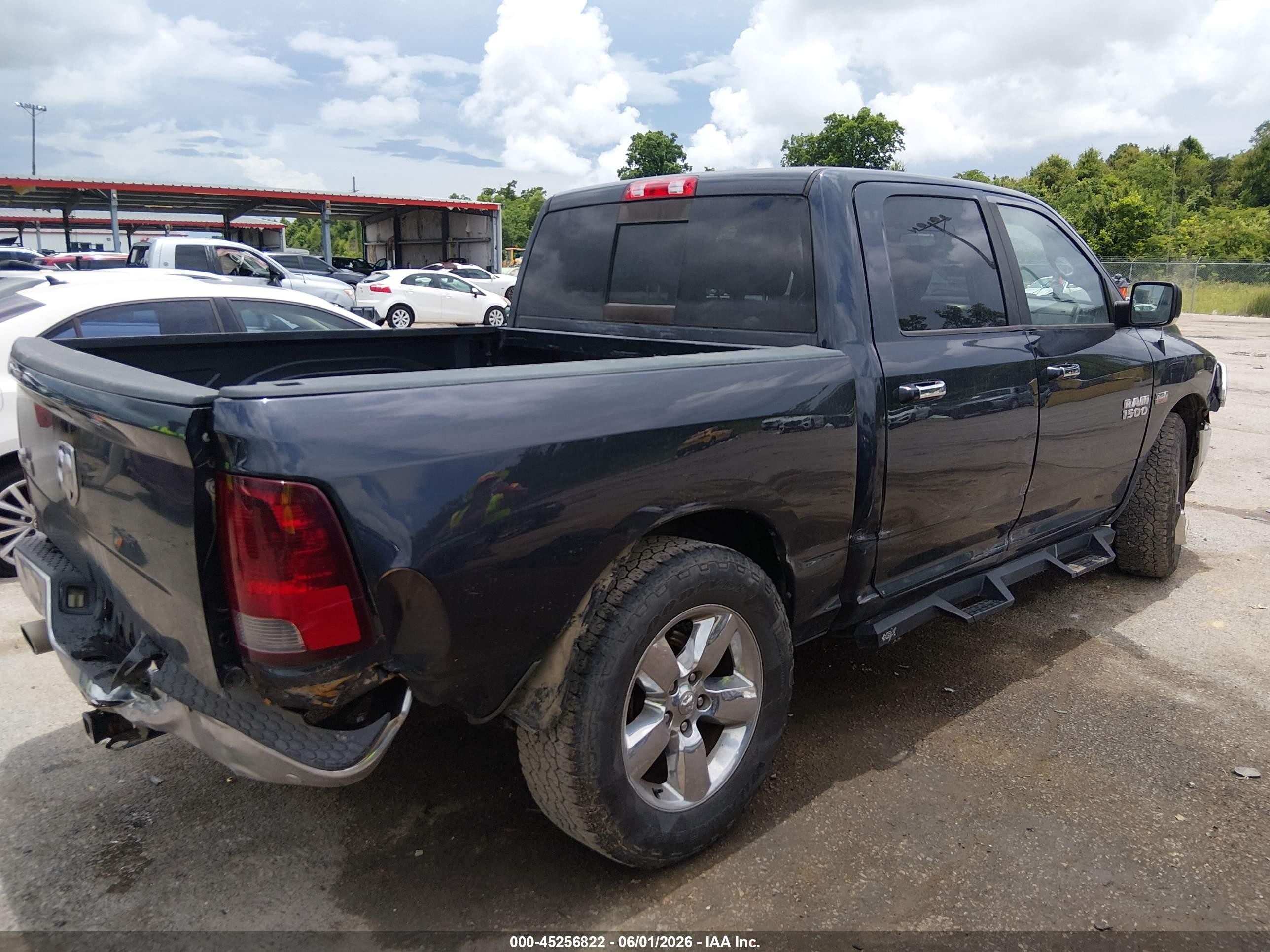 2016 Ram 1500 Big Horn Black vin: 3C6RR6LT8GG370728