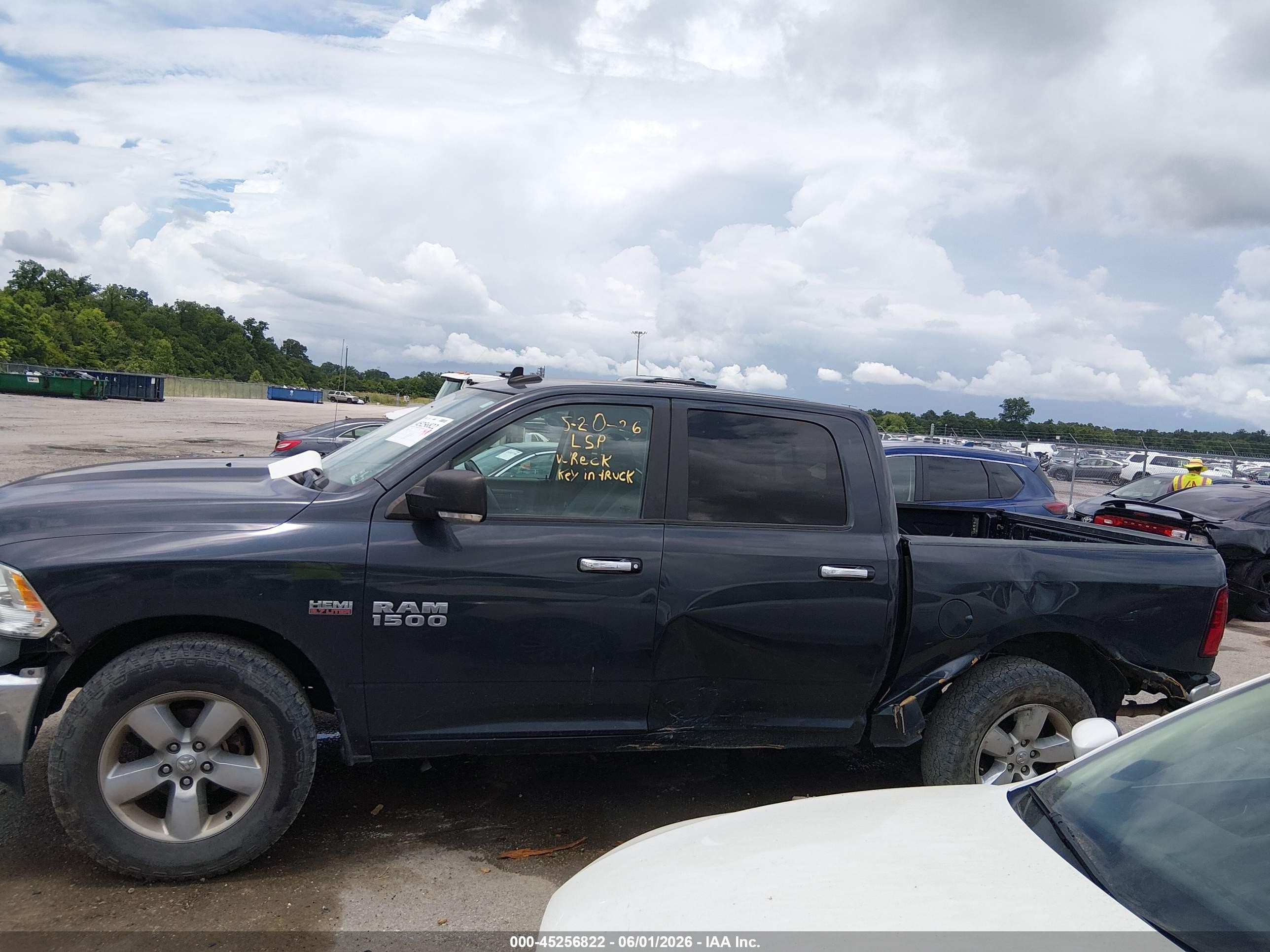 2016 Ram 1500 Big Horn Black vin: 3C6RR6LT8GG370728