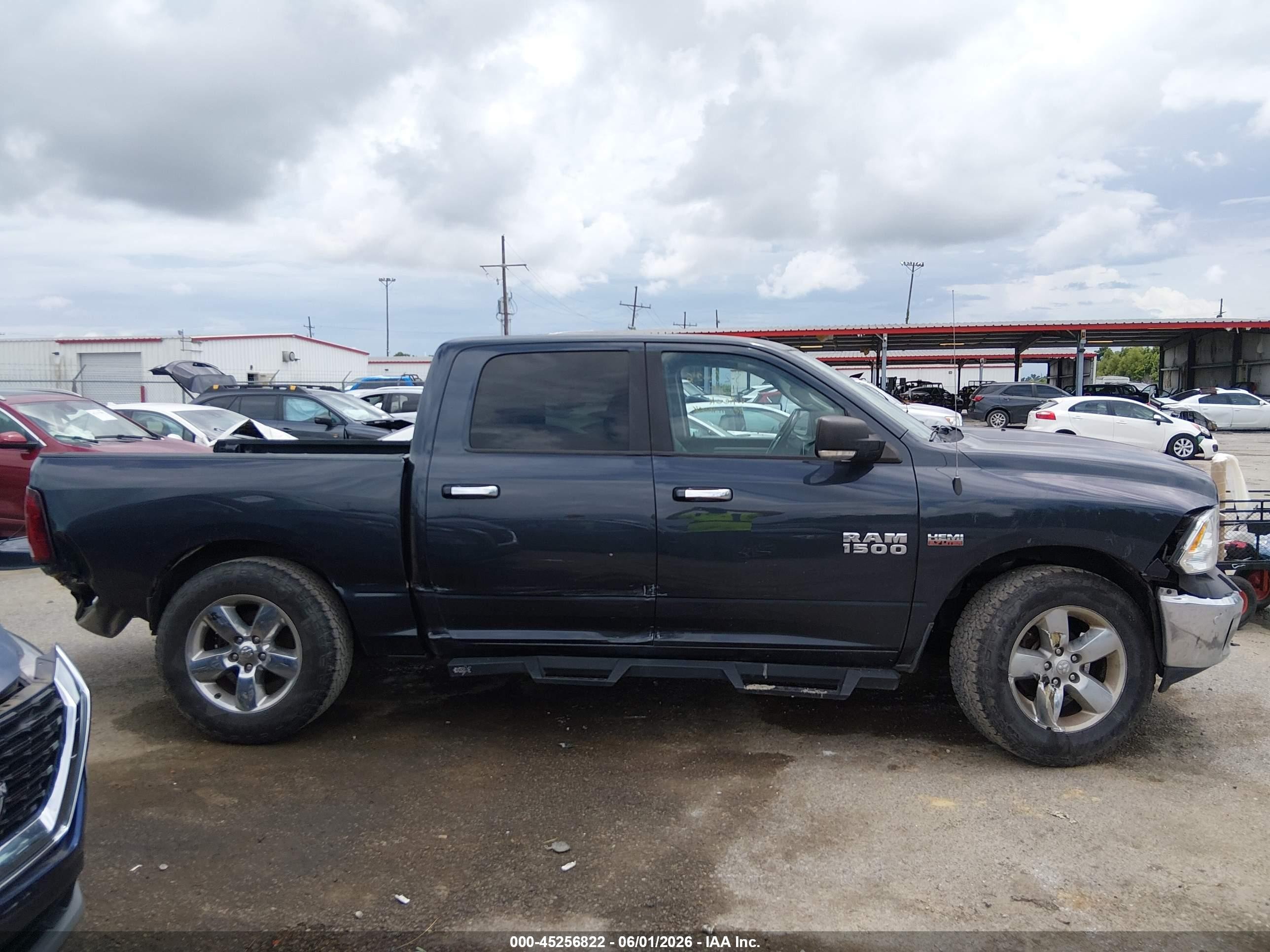 2016 Ram 1500 Big Horn Black vin: 3C6RR6LT8GG370728