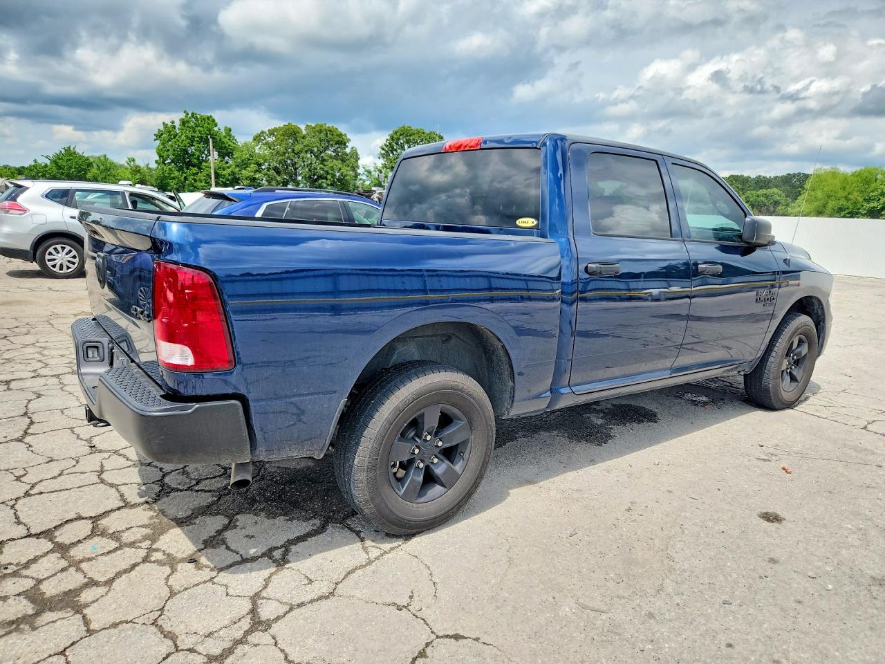 2023 Ram 1500 Classic Tradesman Синий vin: 3C6RR7KG9PG562962