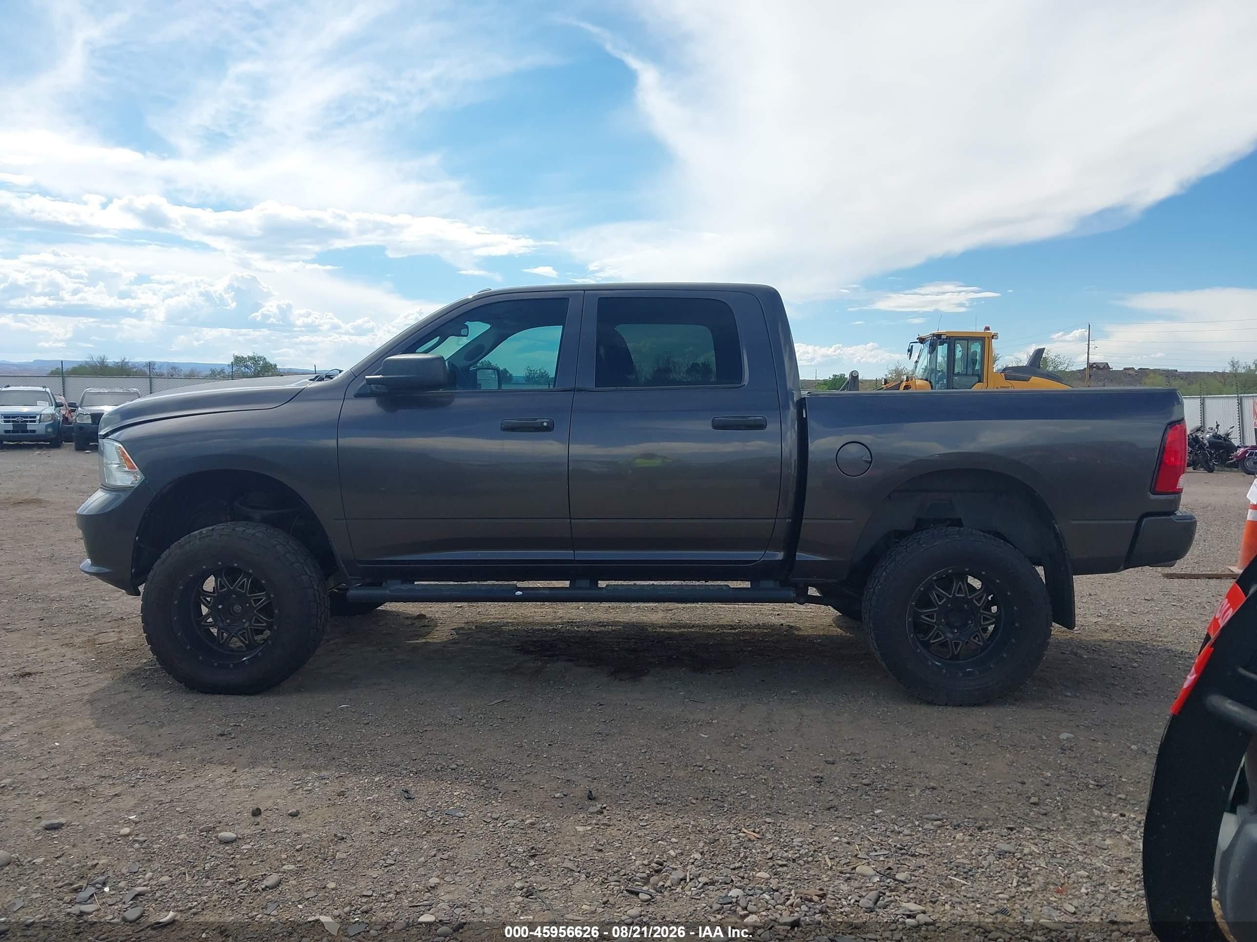 2015 Ram 1500 Express Silver vin: 3C6RR7KT0FG700805