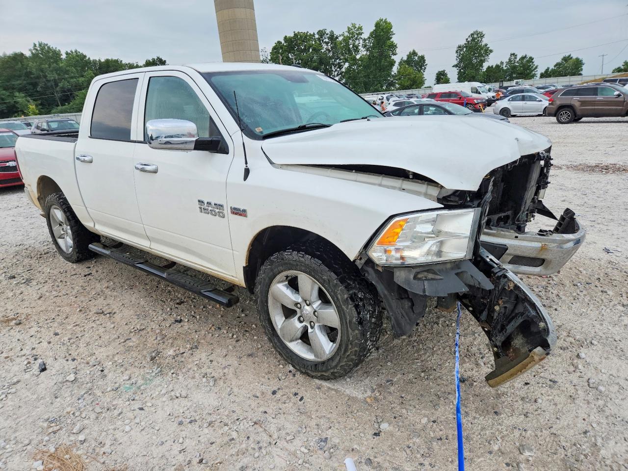 2015 Ram 1500 St Белый vin: 3C6RR7KT1FG532110