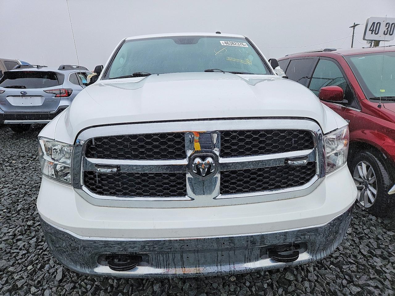 2021 Ram 1500 Classic Tradesman White vin: 3C6RR7KT1MG713737