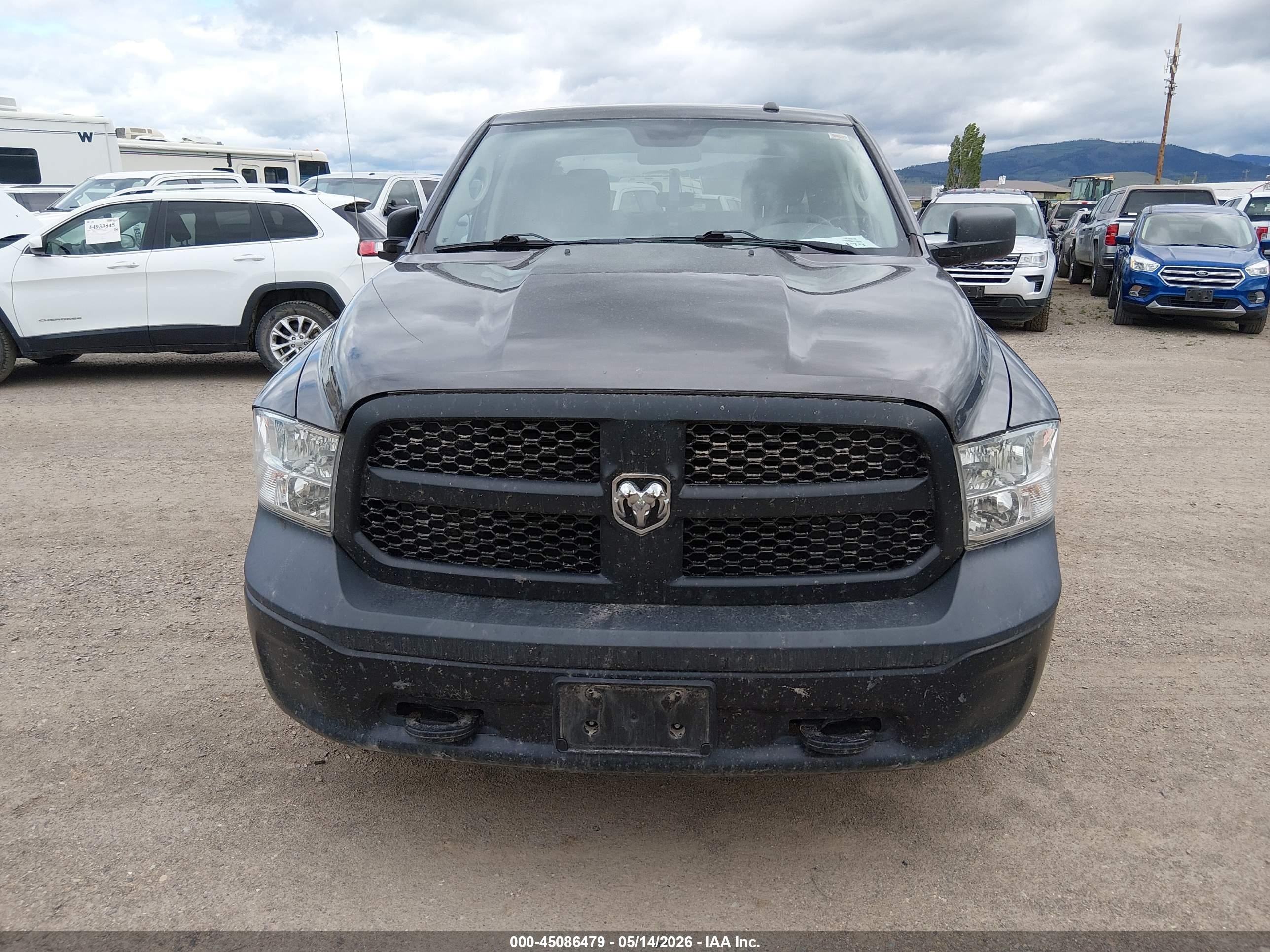 2017 Ram 1500 Tradesman  4x4 5'7 Box Brown vin: 3C6RR7KT2HG765321
