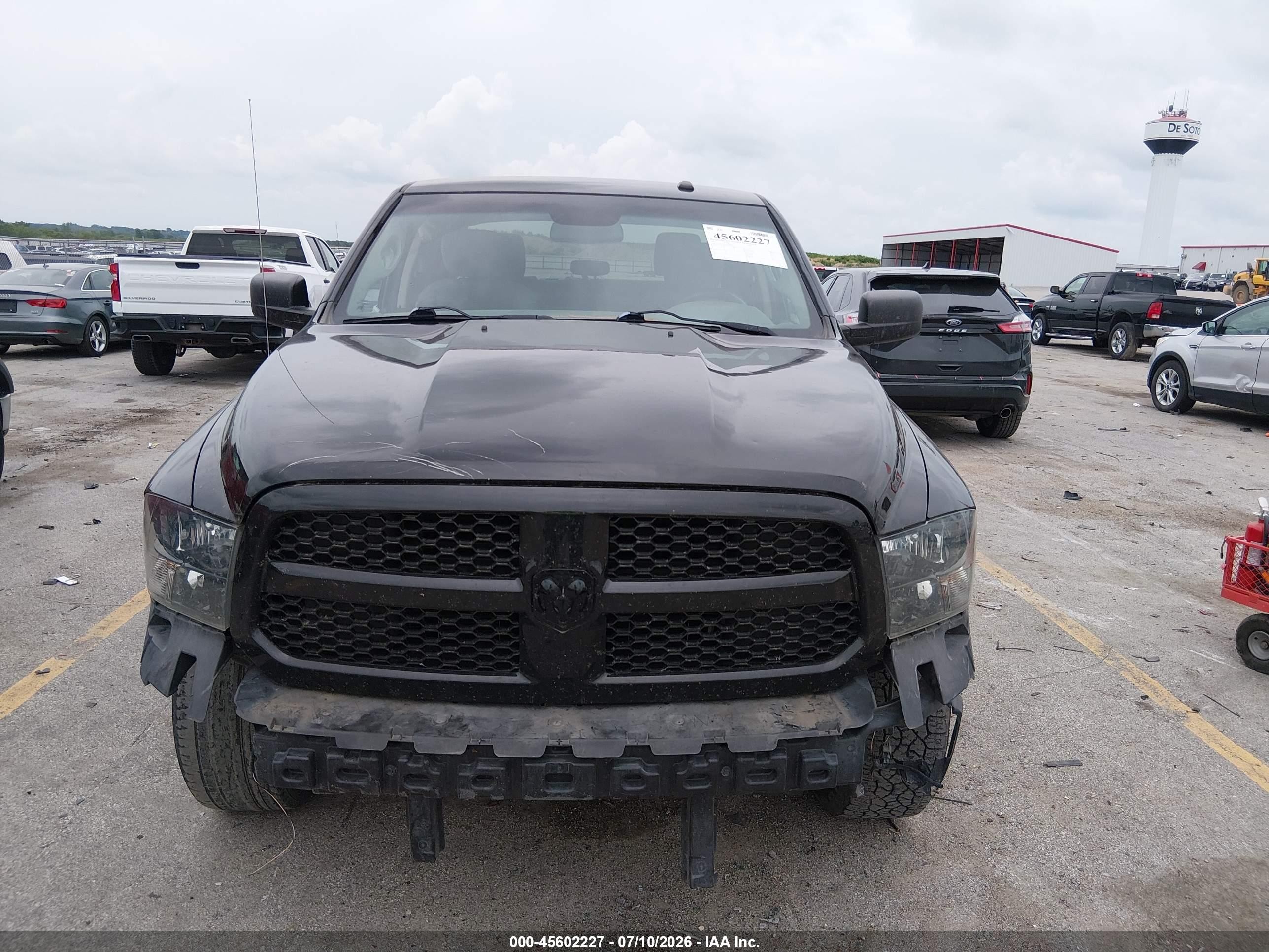2015 Ram 1500 Express Black vin: 3C6RR7KT4FG676010