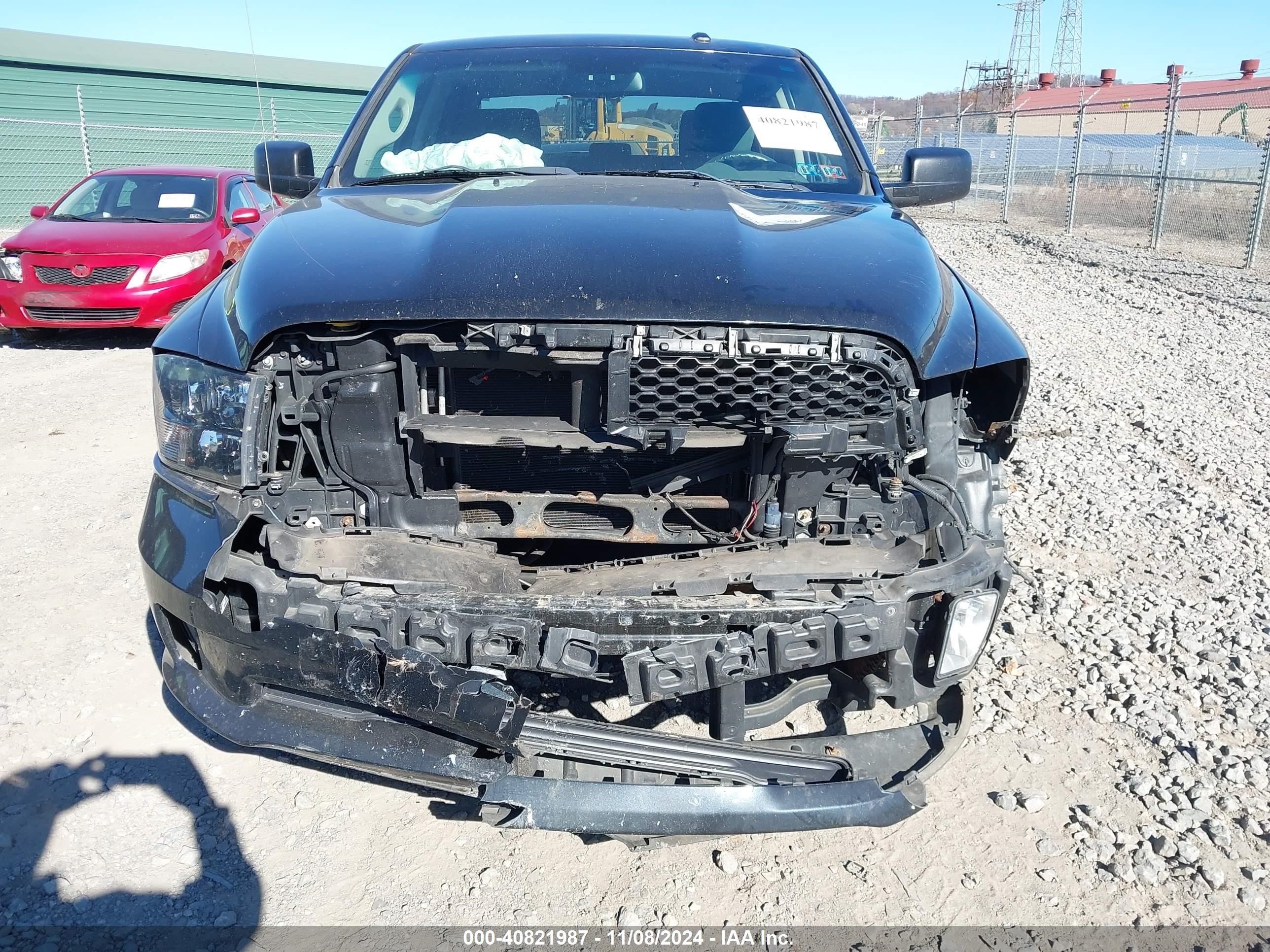 2015 Ram 1500 Express Black vin: 3C6RR7KT5FG676808