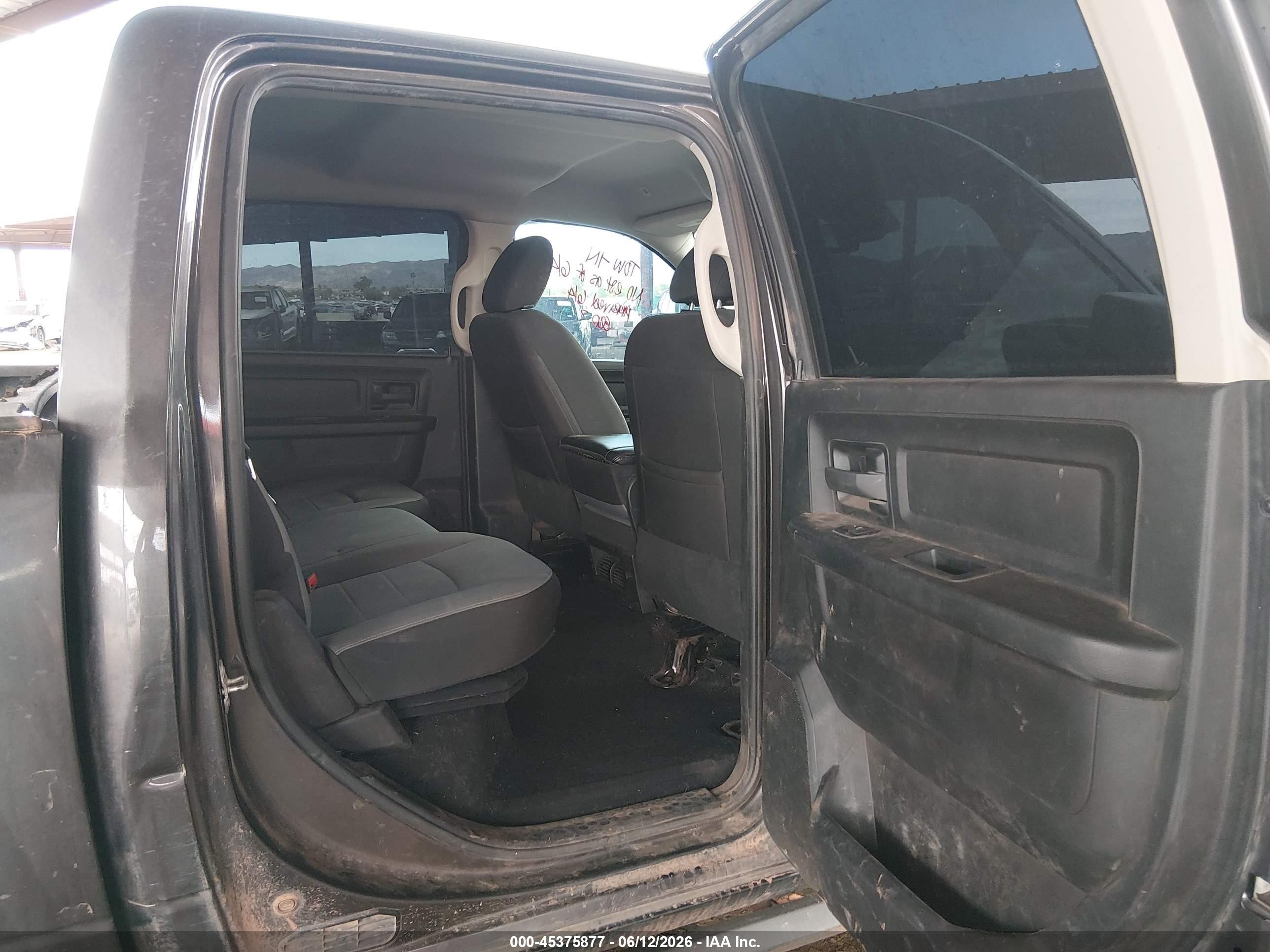 2021 Ram 1500 Classic Tradesman  4x4 5'7 Box Gray vin: 3C6RR7KT5MG665319
