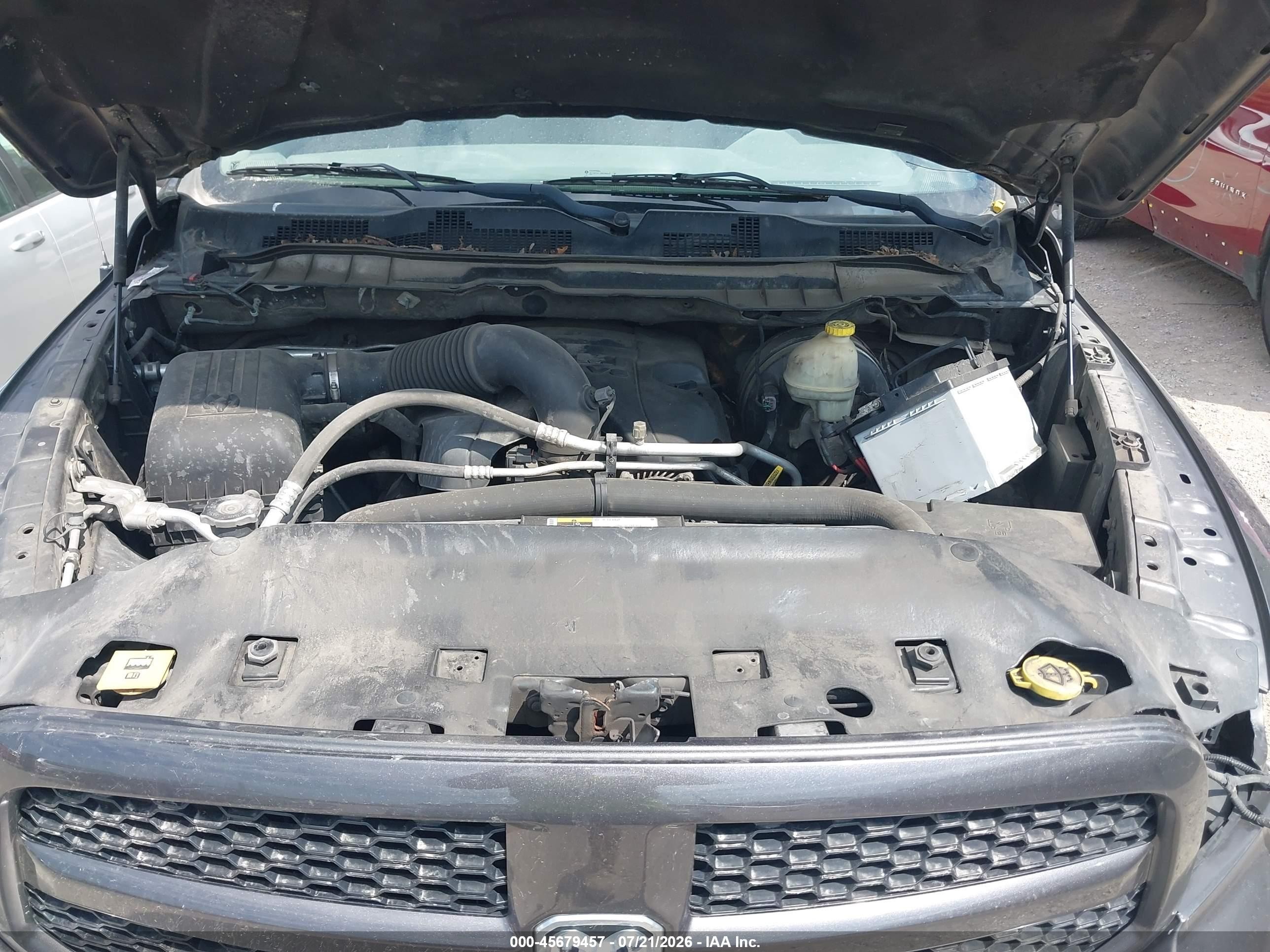 2015 Ram 1500 Express Gray vin: 3C6RR7KTXFG700410