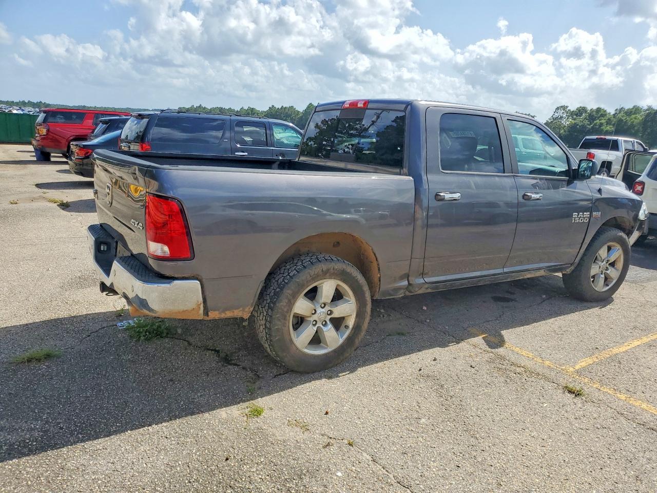 2016 Ram 1500 Slt Gray vin: 3C6RR7LT0GG233370