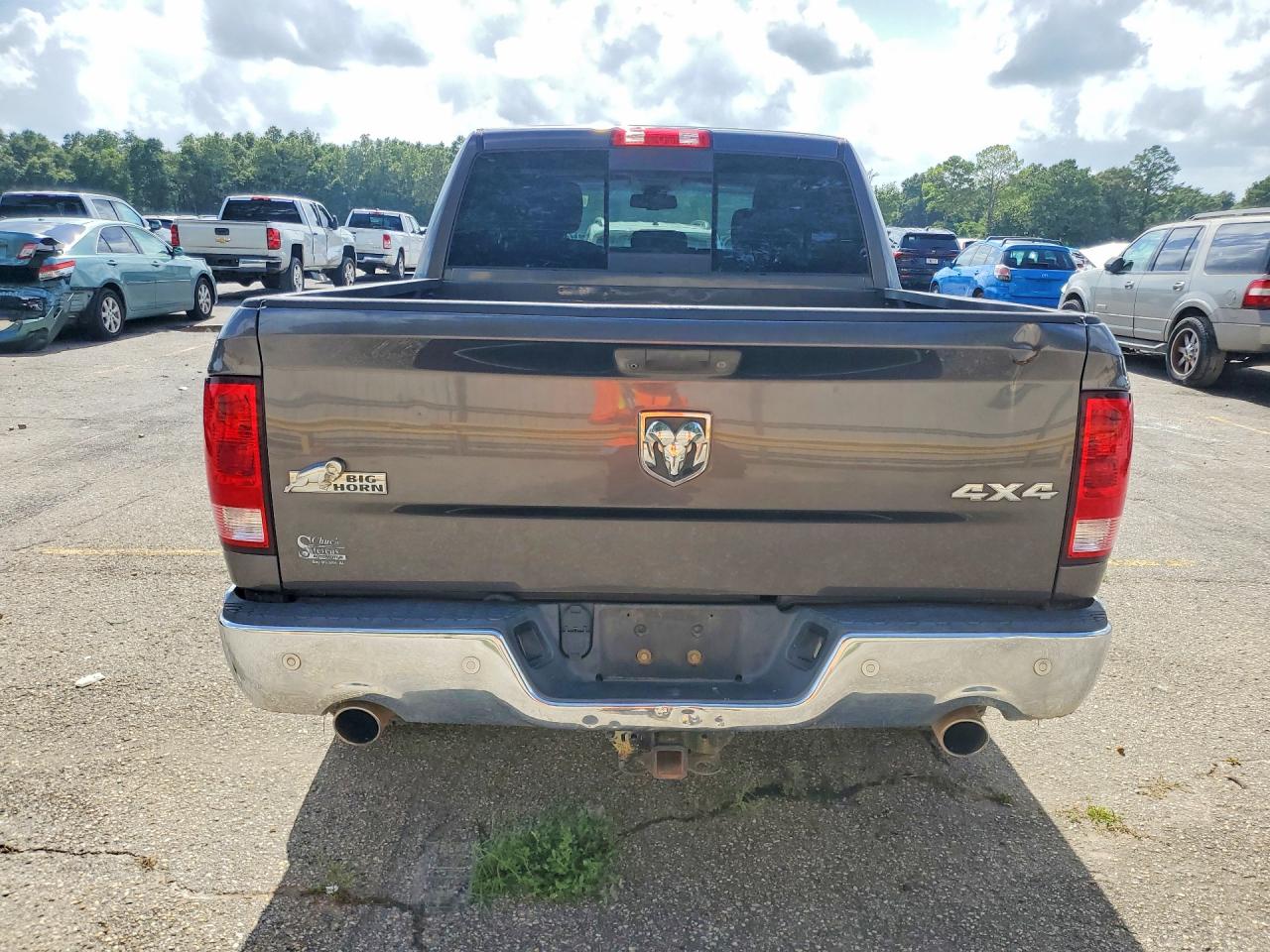 2016 Ram 1500 Slt Gray vin: 3C6RR7LT0GG233370