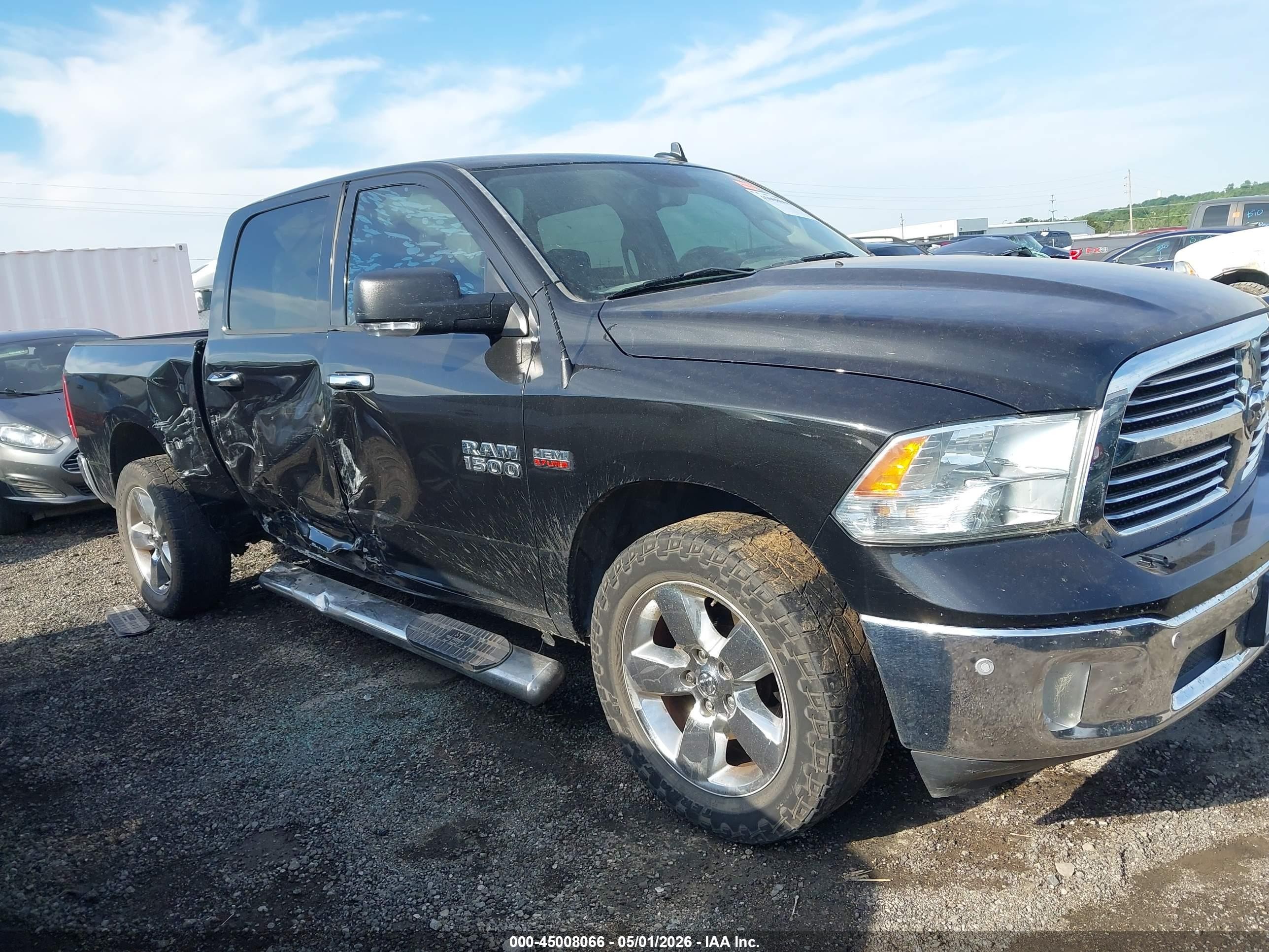 2016 Ram 1500 Big Horn Black vin: 3C6RR7LT0GG263078