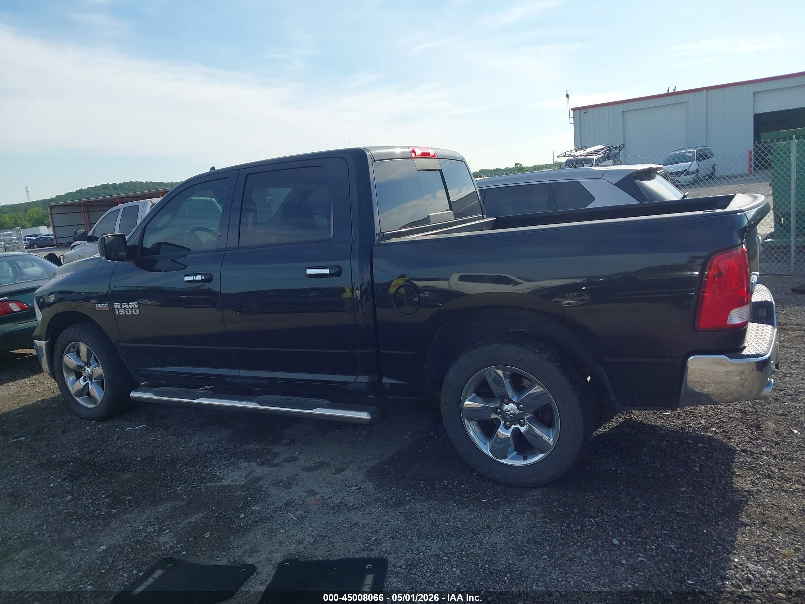 2016 Ram 1500 Big Horn Black vin: 3C6RR7LT0GG263078
