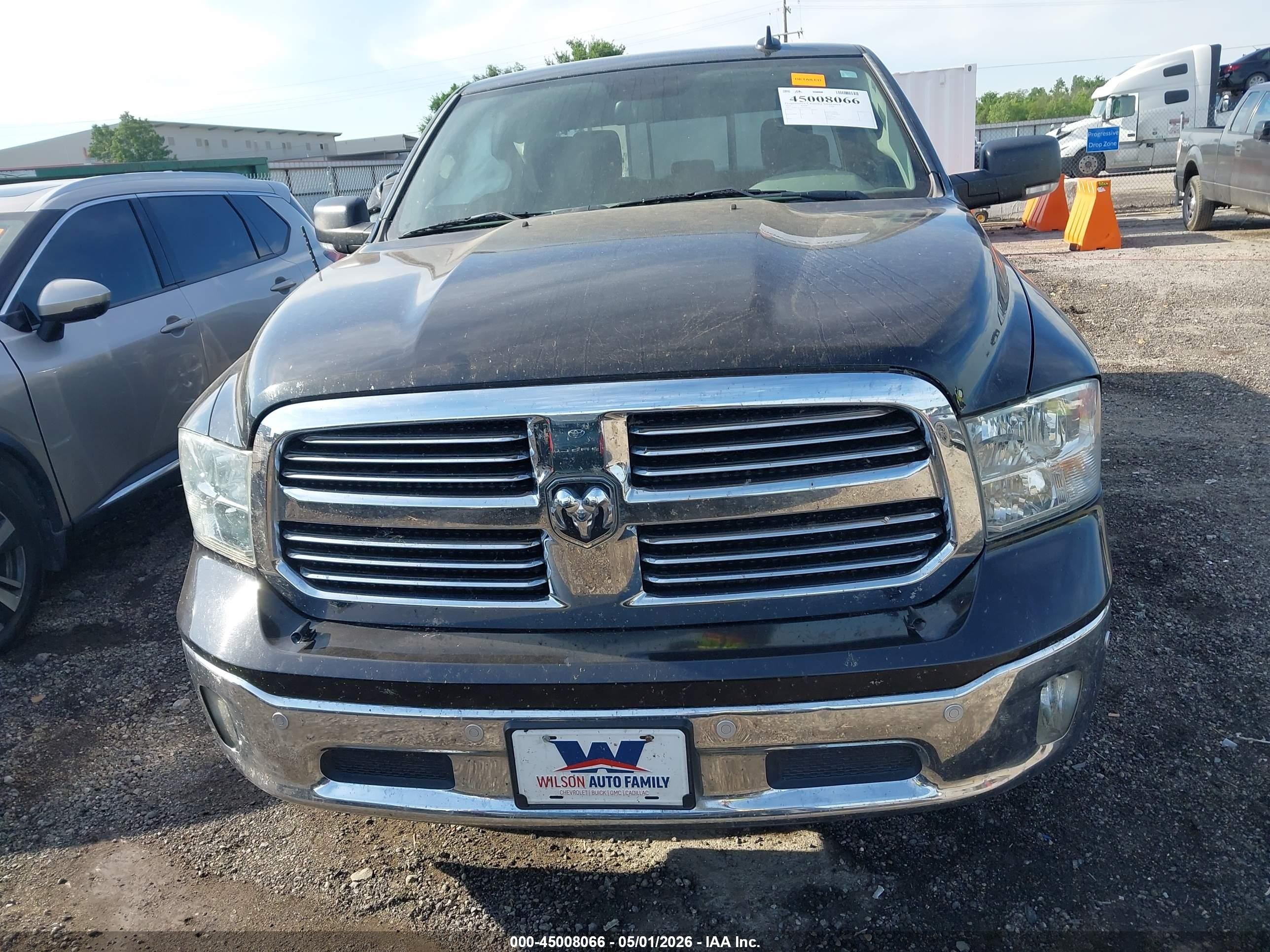 2016 Ram 1500 Big Horn Black vin: 3C6RR7LT0GG263078