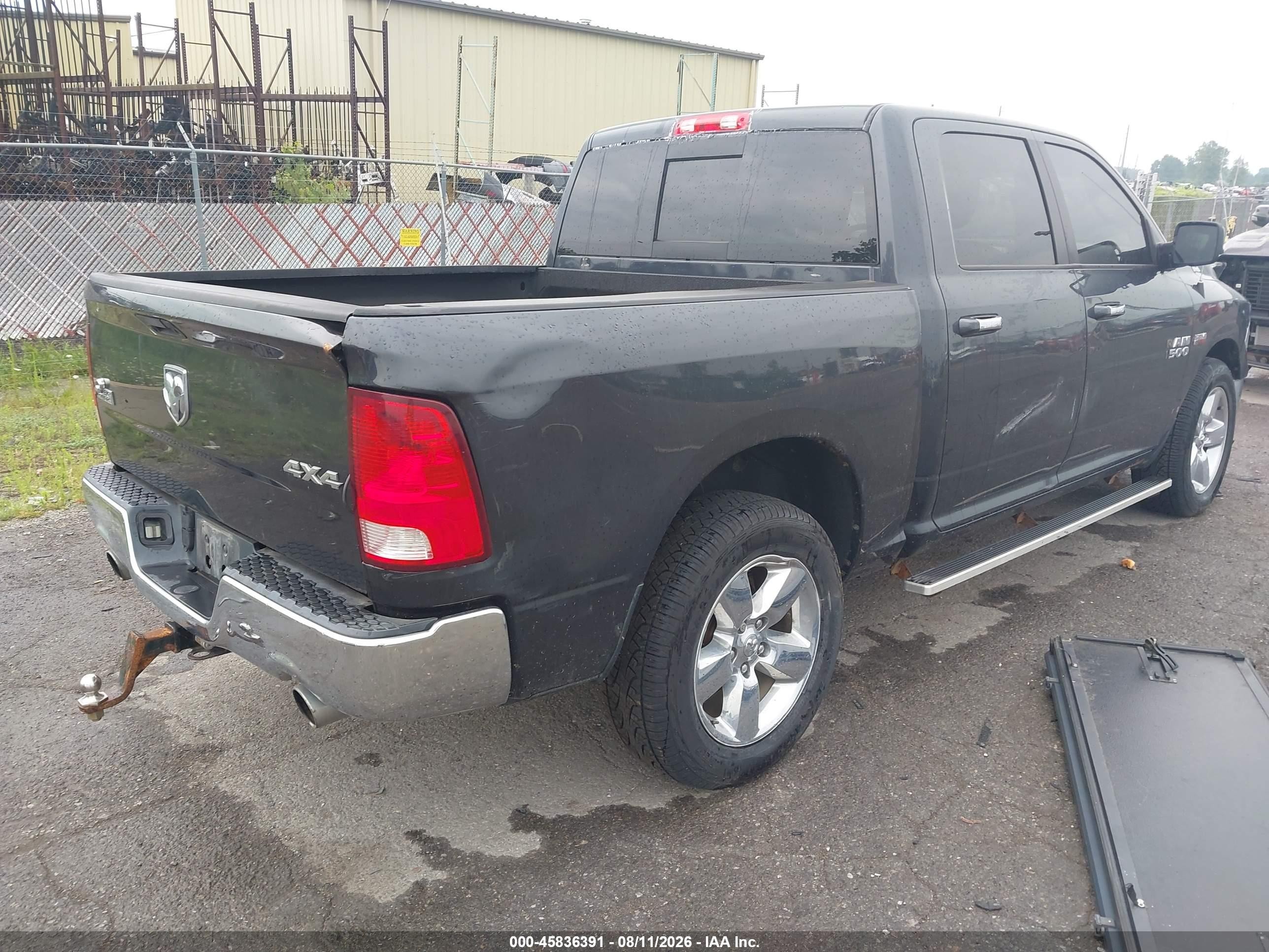 2015 Ram 1500 Big Horn Gray vin: 3C6RR7LT1FG709687