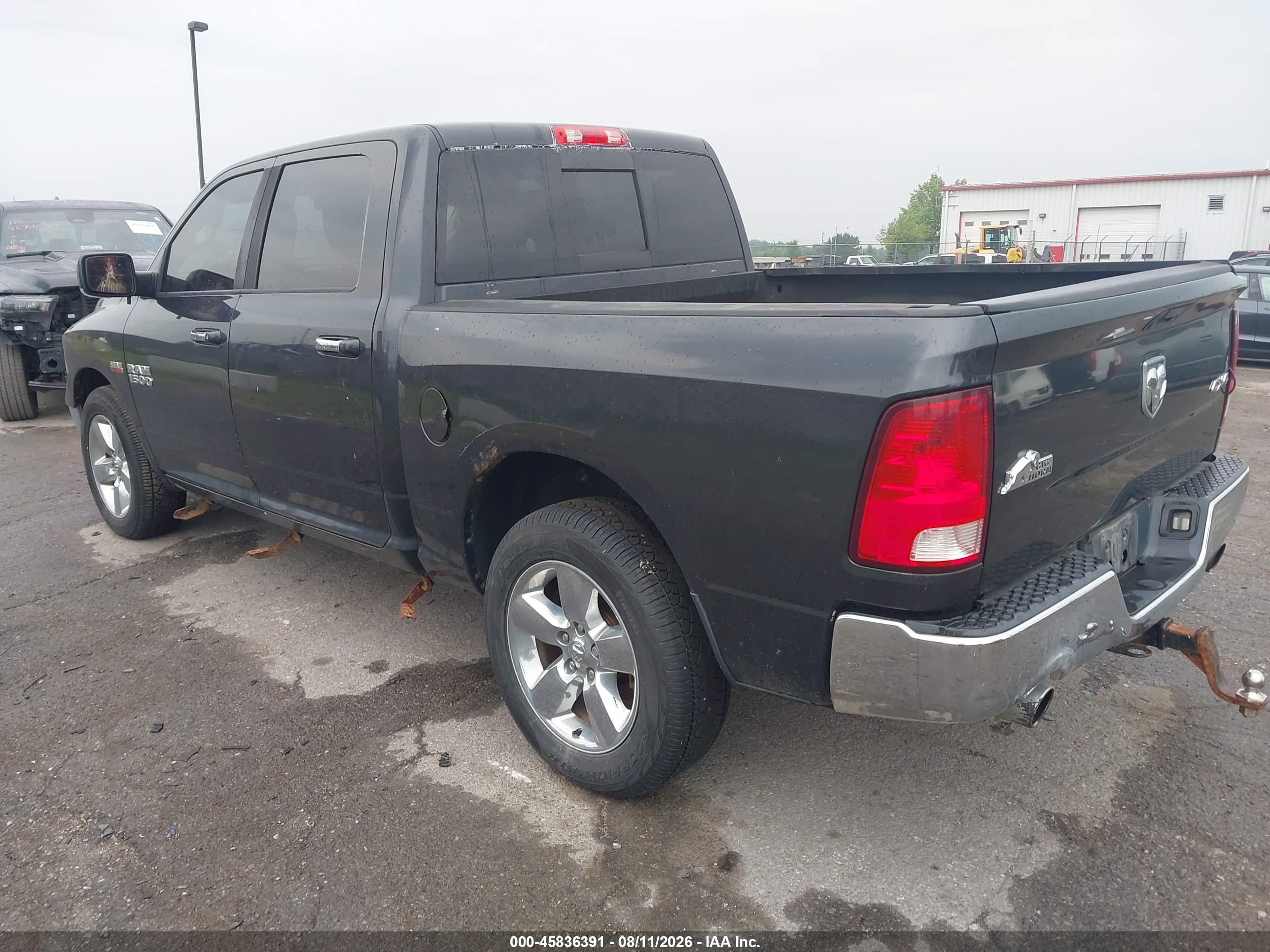 2015 Ram 1500 Big Horn Gray vin: 3C6RR7LT1FG709687