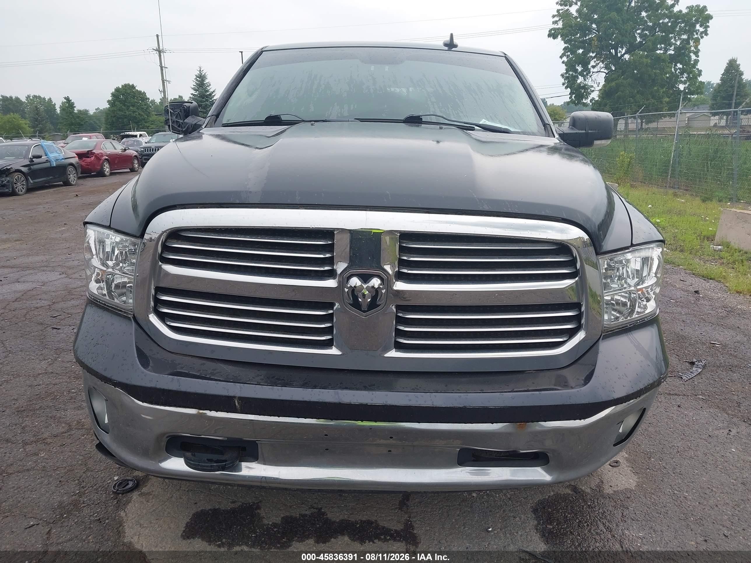 2015 Ram 1500 Big Horn Gray vin: 3C6RR7LT1FG709687