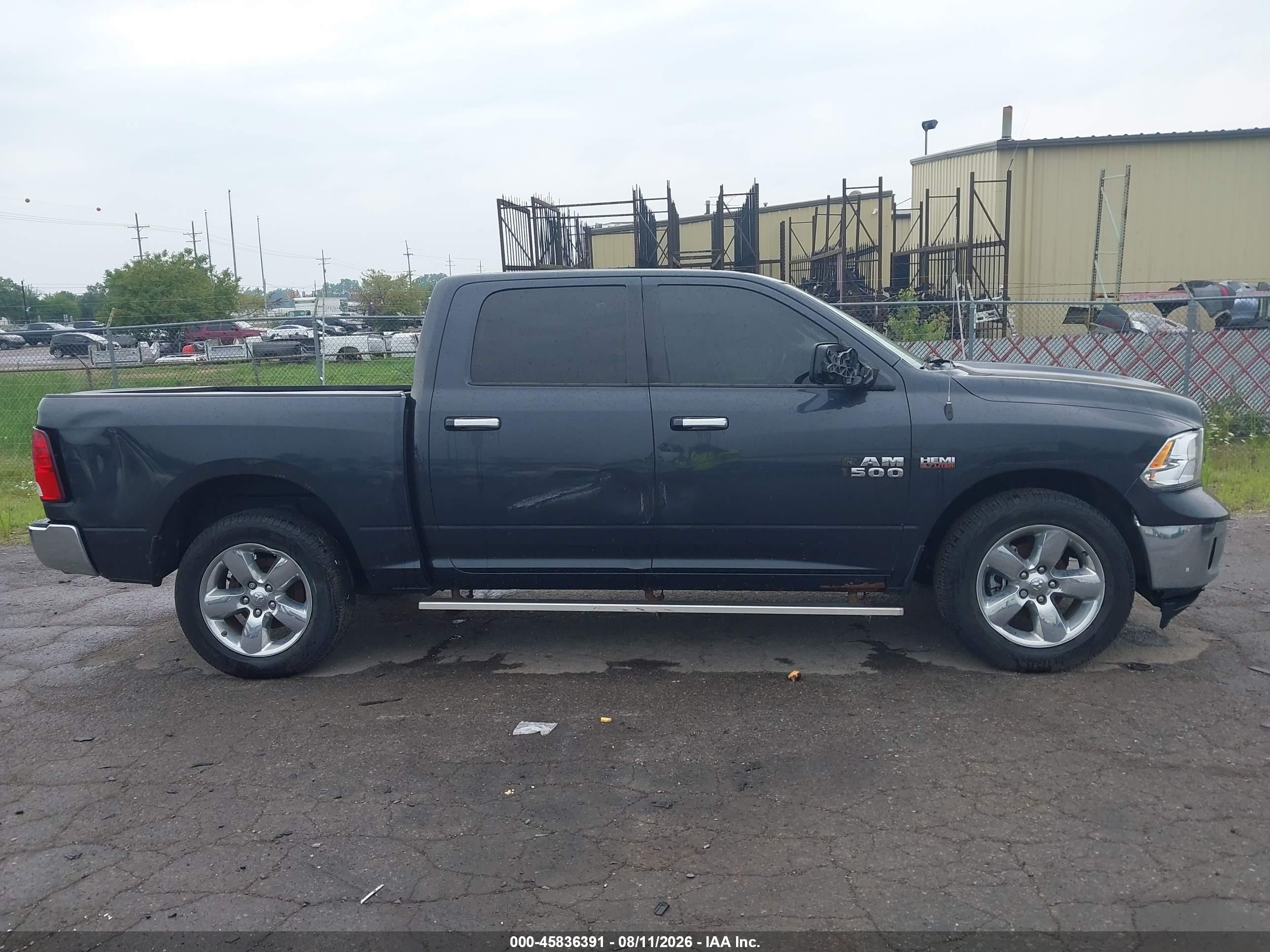 2015 Ram 1500 Big Horn Gray vin: 3C6RR7LT1FG709687
