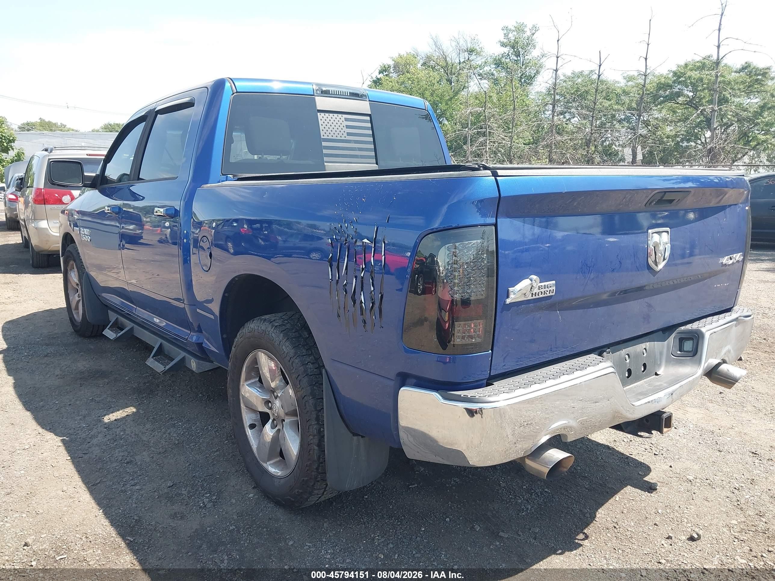 2015 Ram 1500   Blue vin: 3C6RR7LT1FG711875