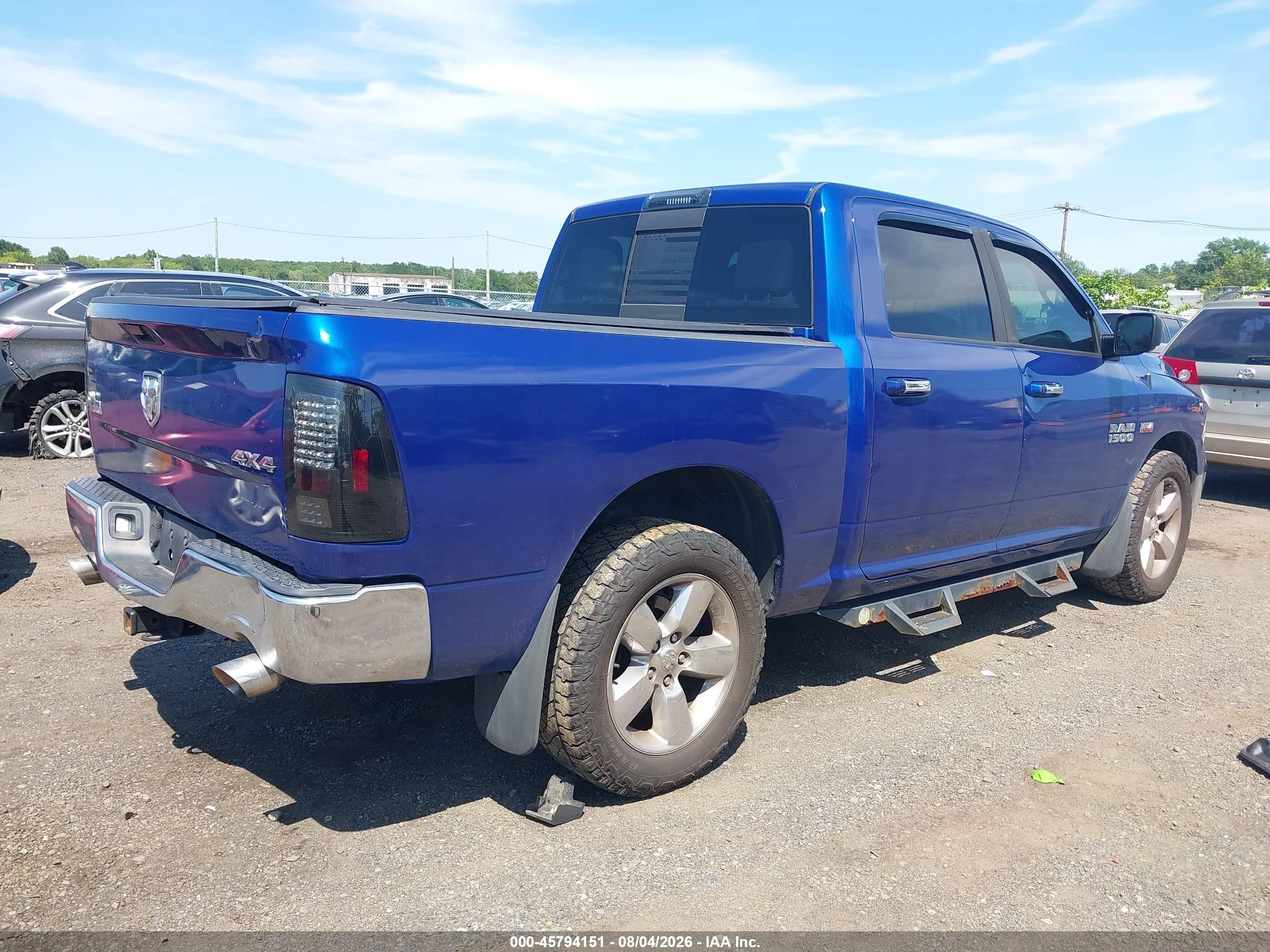 2015 Ram 1500   Blue vin: 3C6RR7LT1FG711875