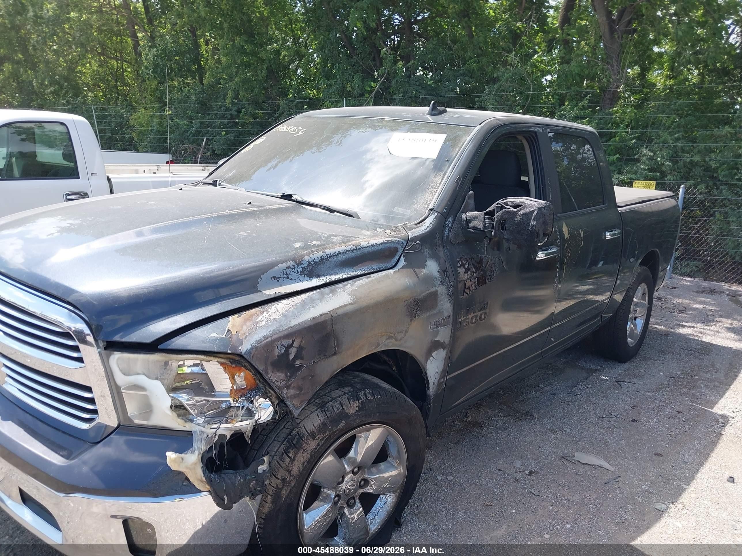 2015 Ram 1500 Big Horn Gray vin: 3C6RR7LT2FG711870